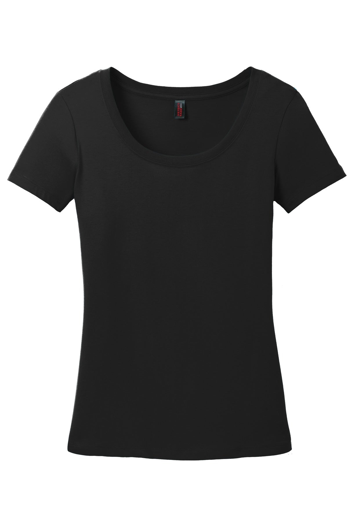 District Women's Perfect Weight Scoop Tee. DM106L Womens Apparel Shirts & Tops