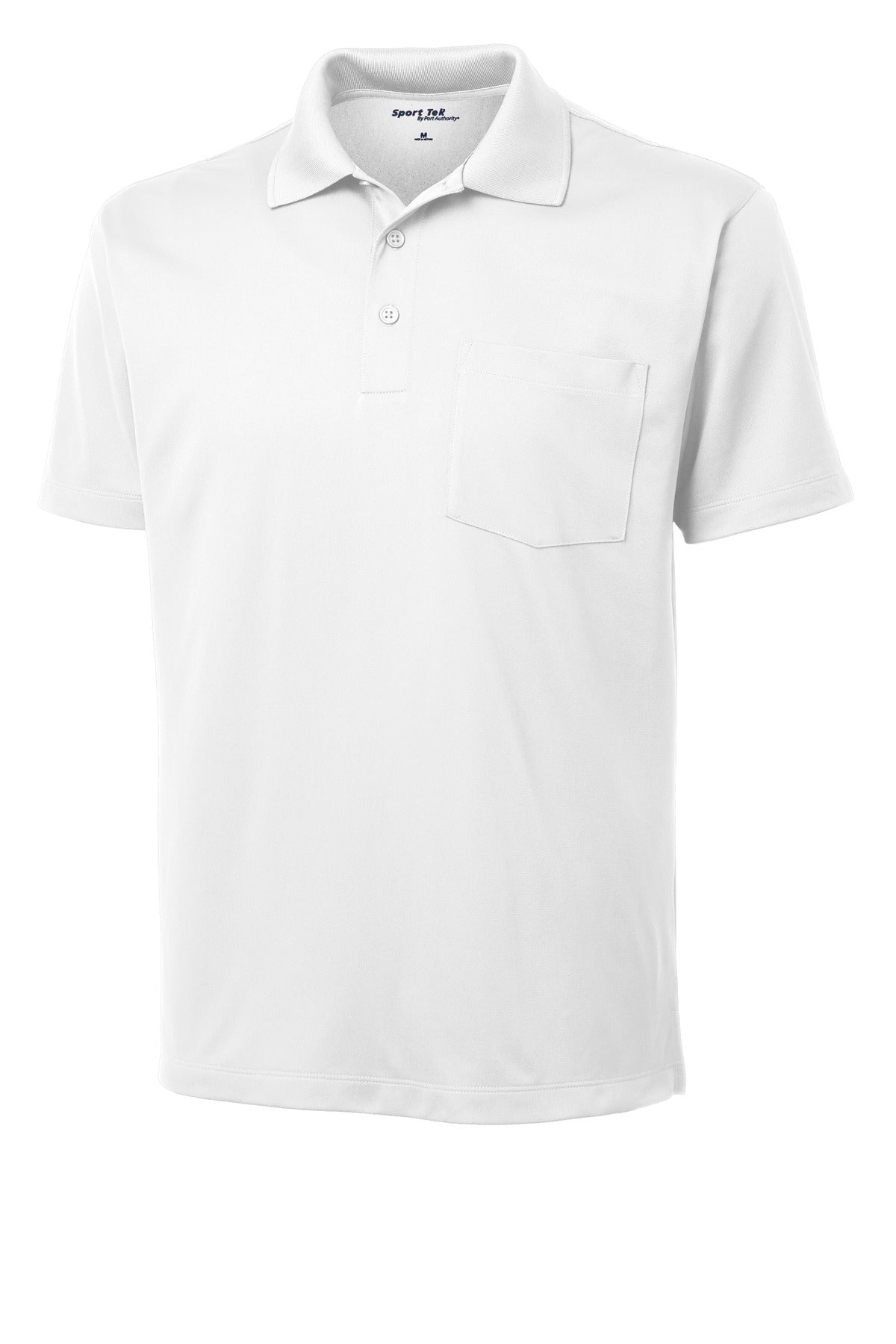 Sport-Tek Men's Micropique Sport-Wick Pocket Polo Mens Apparel Shirts & Tops