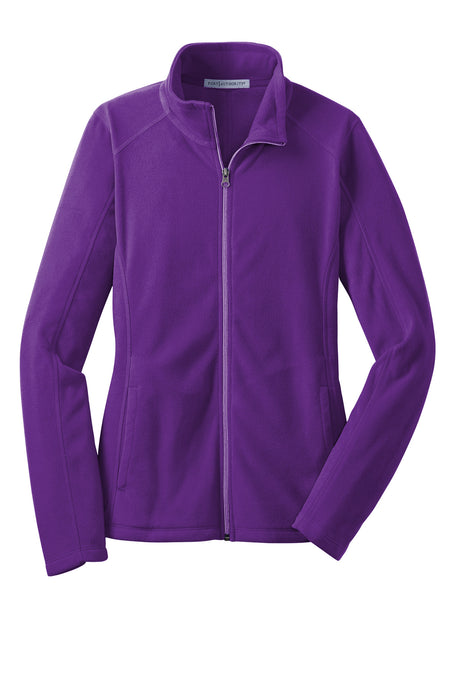 Port Authority Ladies Microfleece Jacket. L223 Womens Apparel Jackets & Vests