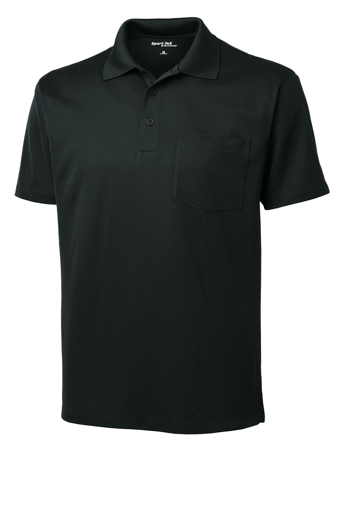 Sport-Tek Men's Micropique Sport-Wick Pocket Polo Mens Apparel Shirts & Tops