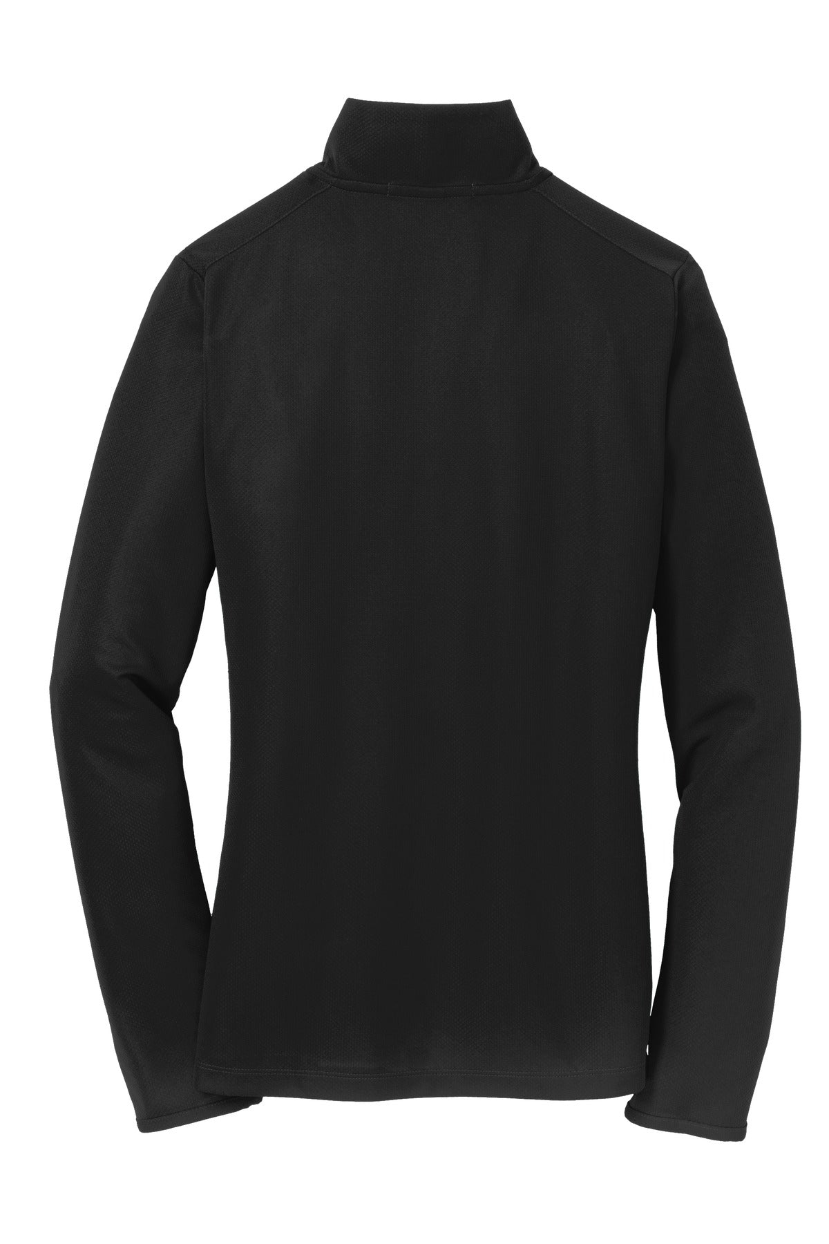 Port Authority Women's Pinpoint Mesh 1/2-Zip . L806 Womens Apparel Sweatshirts & Fleece