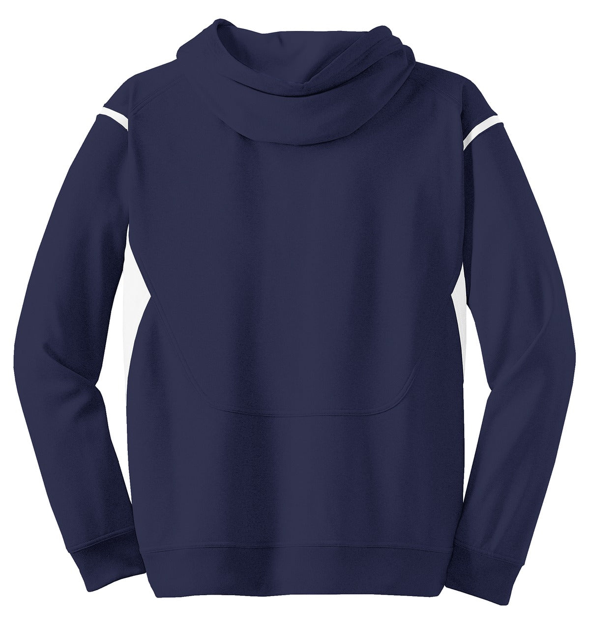 DISCONTINUED Sport-Tek Tall Tech Fleece Colorblock Hooded Sweatshirt. TST246 Mens Apparel Sweatshirts & Fleece