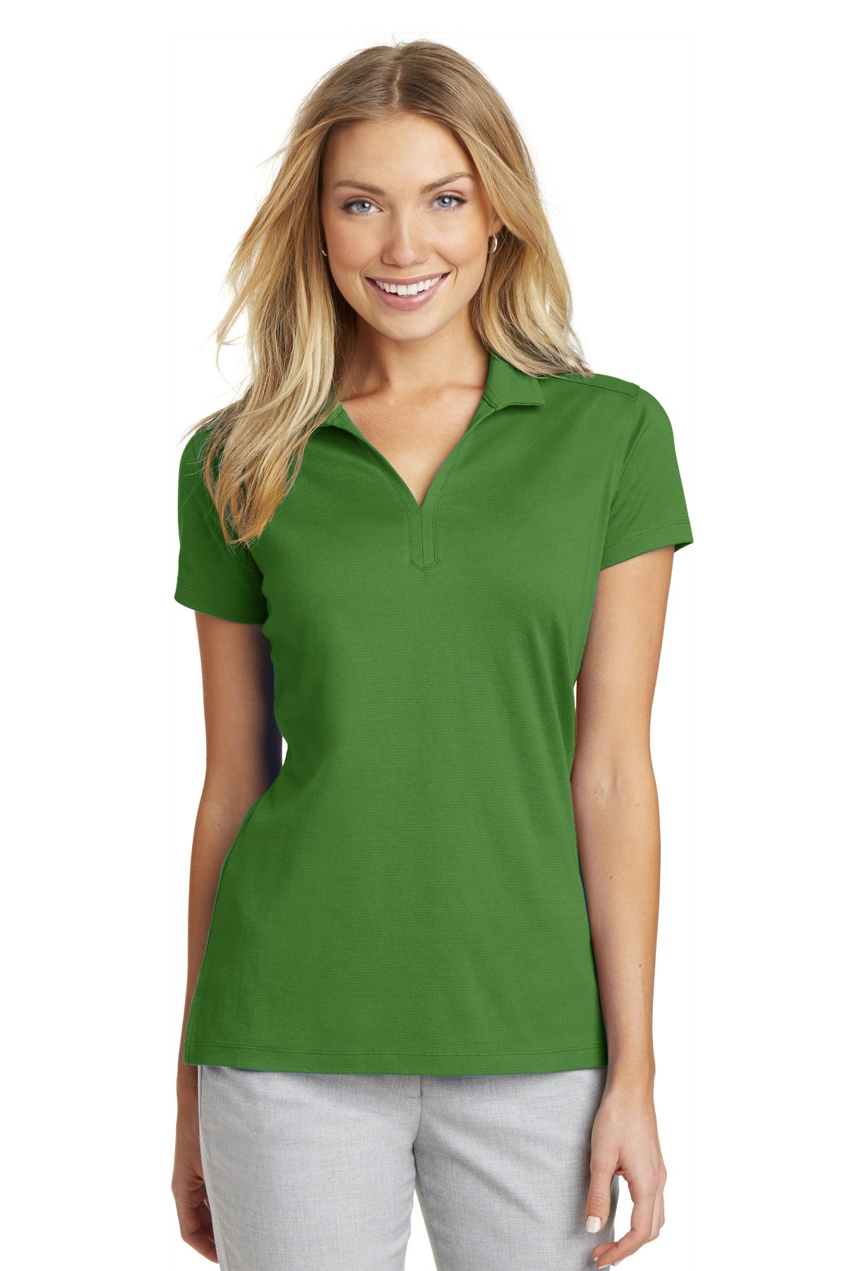Port Authority Ladies Rapid Dry Mesh Polo. L573 Womens Apparel Shirts & Tops