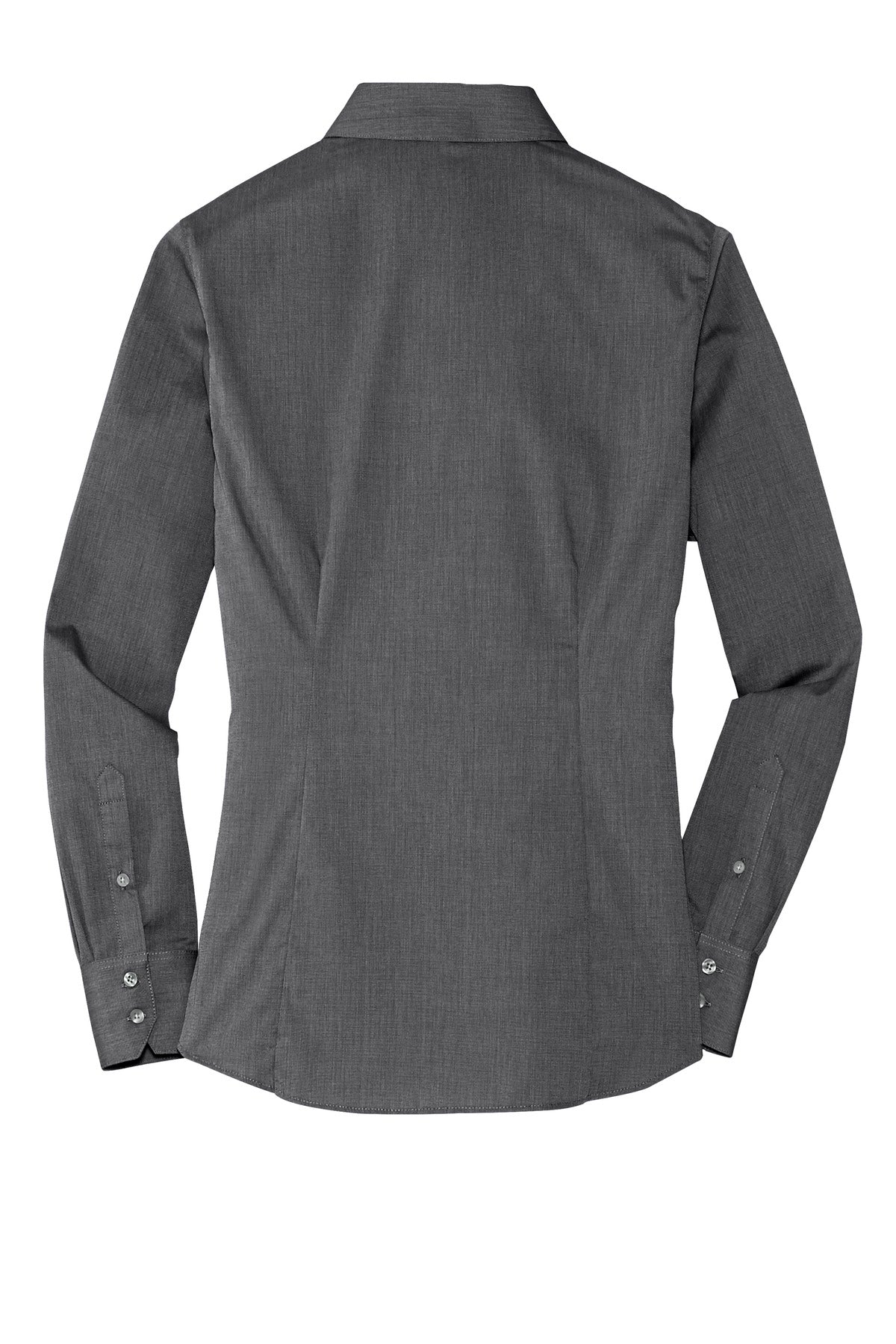 Port Authority Ladies Crosshatch Easy Care Shirt. L640 Womens Apparel Shirts & Tops