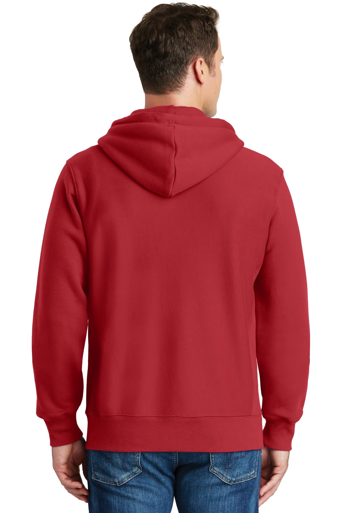 Sport-Tek Men's Super Heavyweight Full-Zip Hooded Sweatshirt Mens Apparel Sweatshirts & Fleece