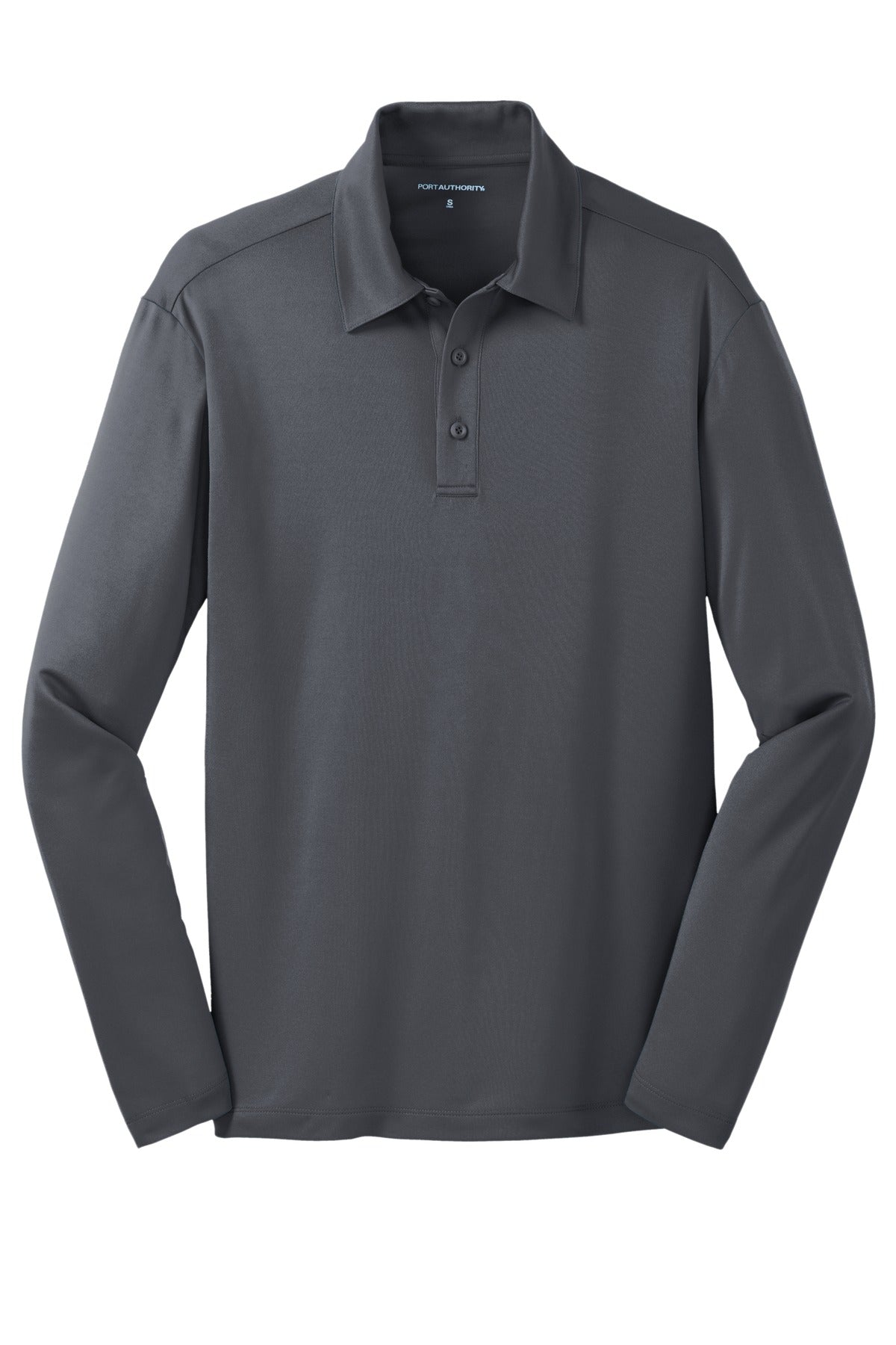 Port Authority Men's Silk Touch Performance Long Sleeve Polo. K540LS Mens Apparel Shirts & Tops