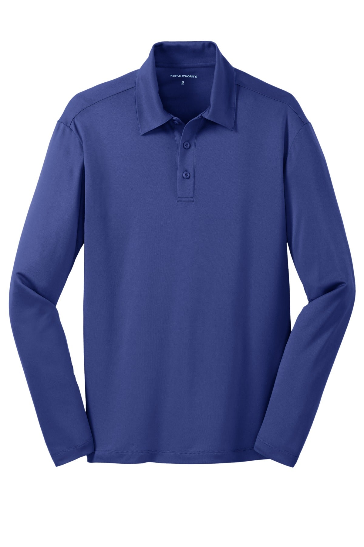 Port Authority Men's Silk Touch Performance Long Sleeve Polo. K540LS Mens Apparel Shirts & Tops