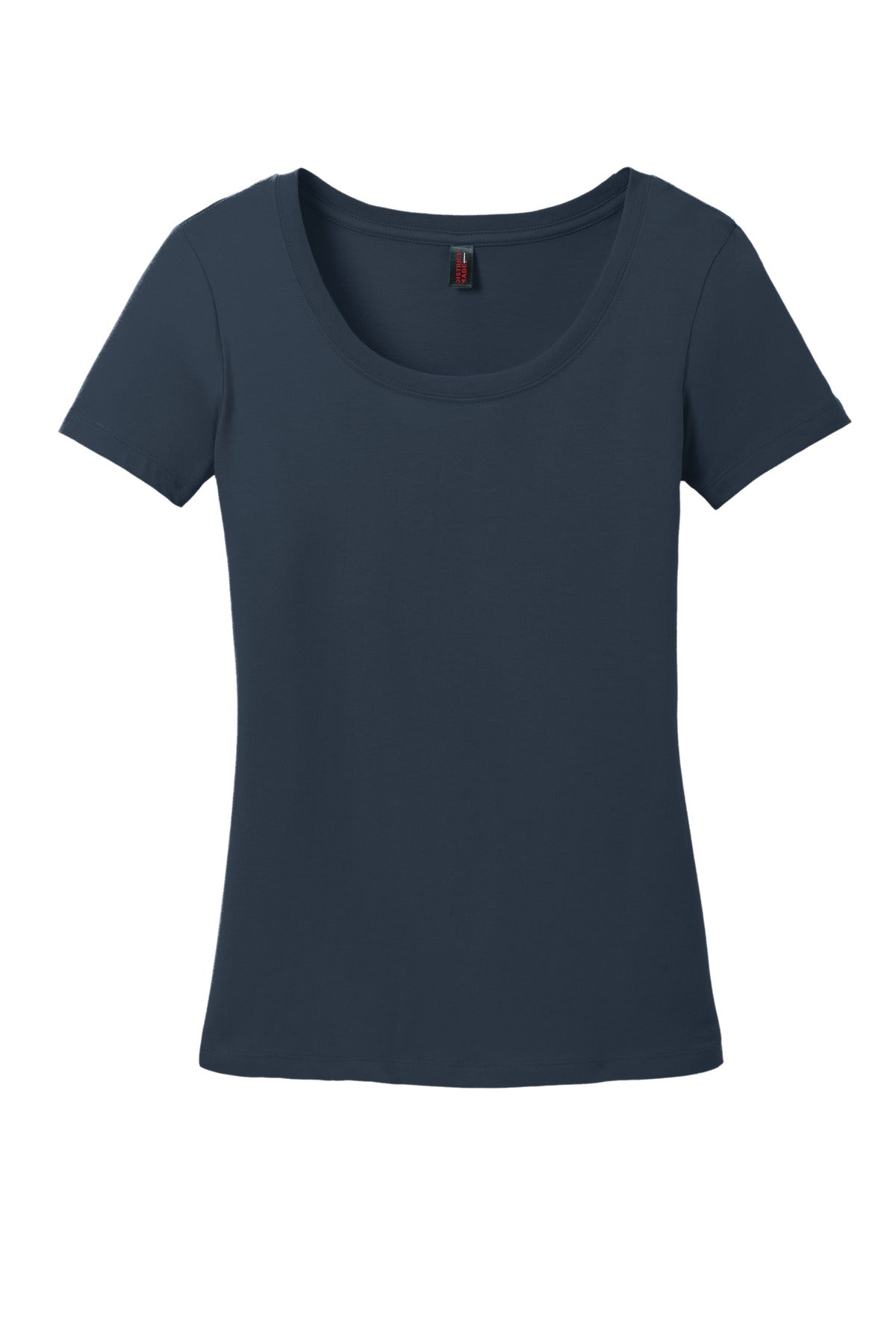 District Women's Perfect Weight Scoop Tee. DM106L Womens Apparel Shirts & Tops