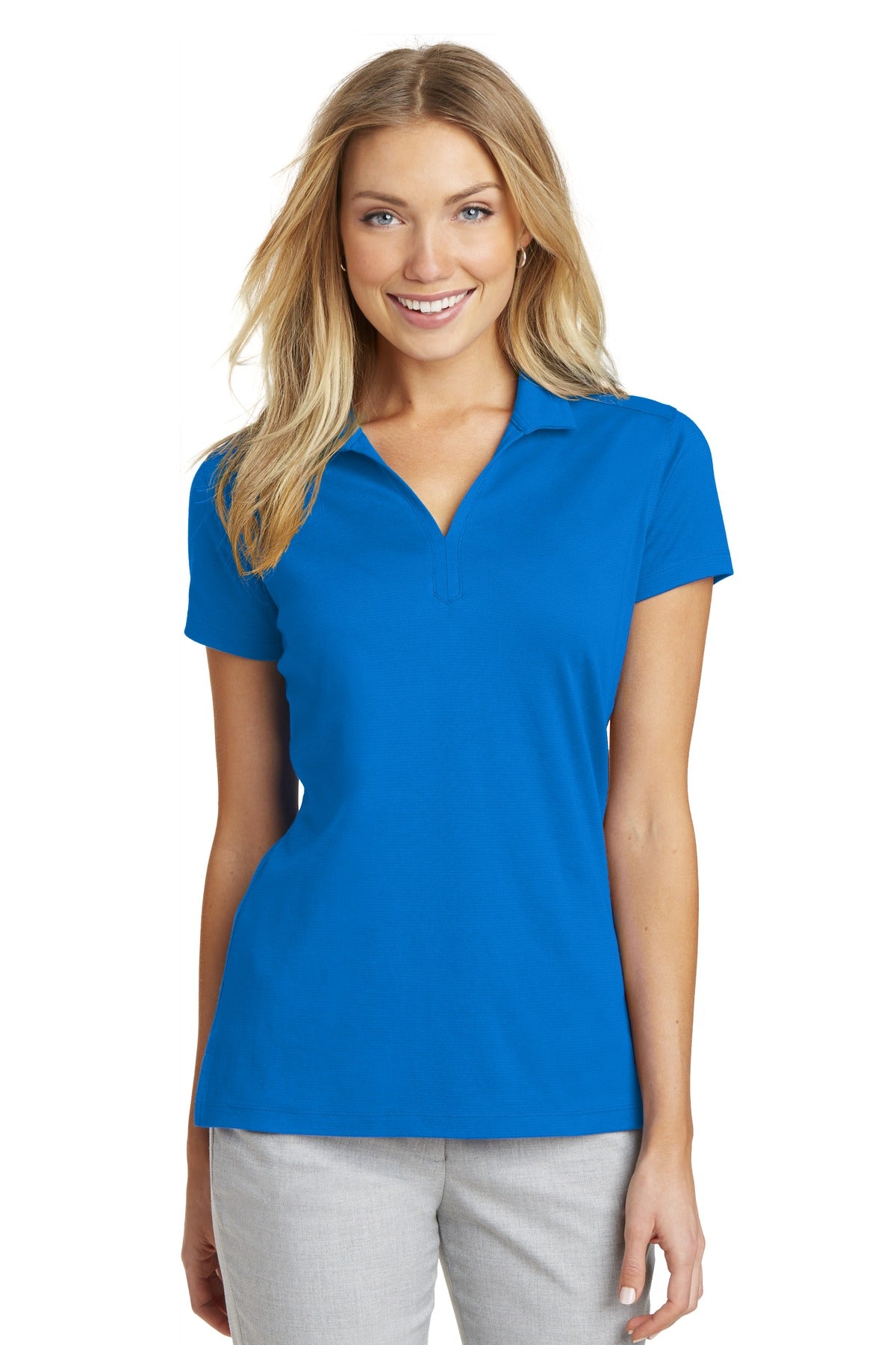 Port Authority Ladies Rapid Dry Mesh Polo. L573 Womens Apparel Shirts & Tops