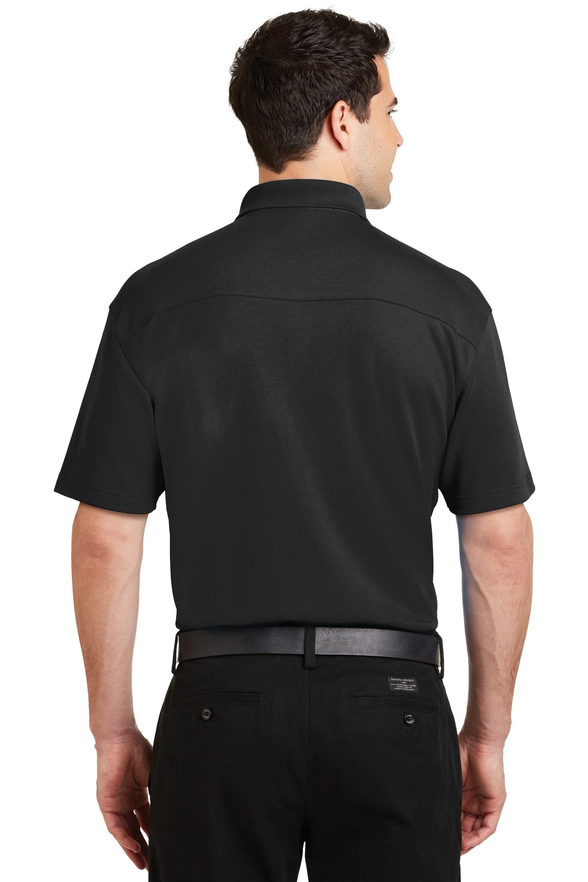 Port Authority Men's Silk Touch Interlock Performance Polo. K5200 Mens Apparel Shirts & Tops