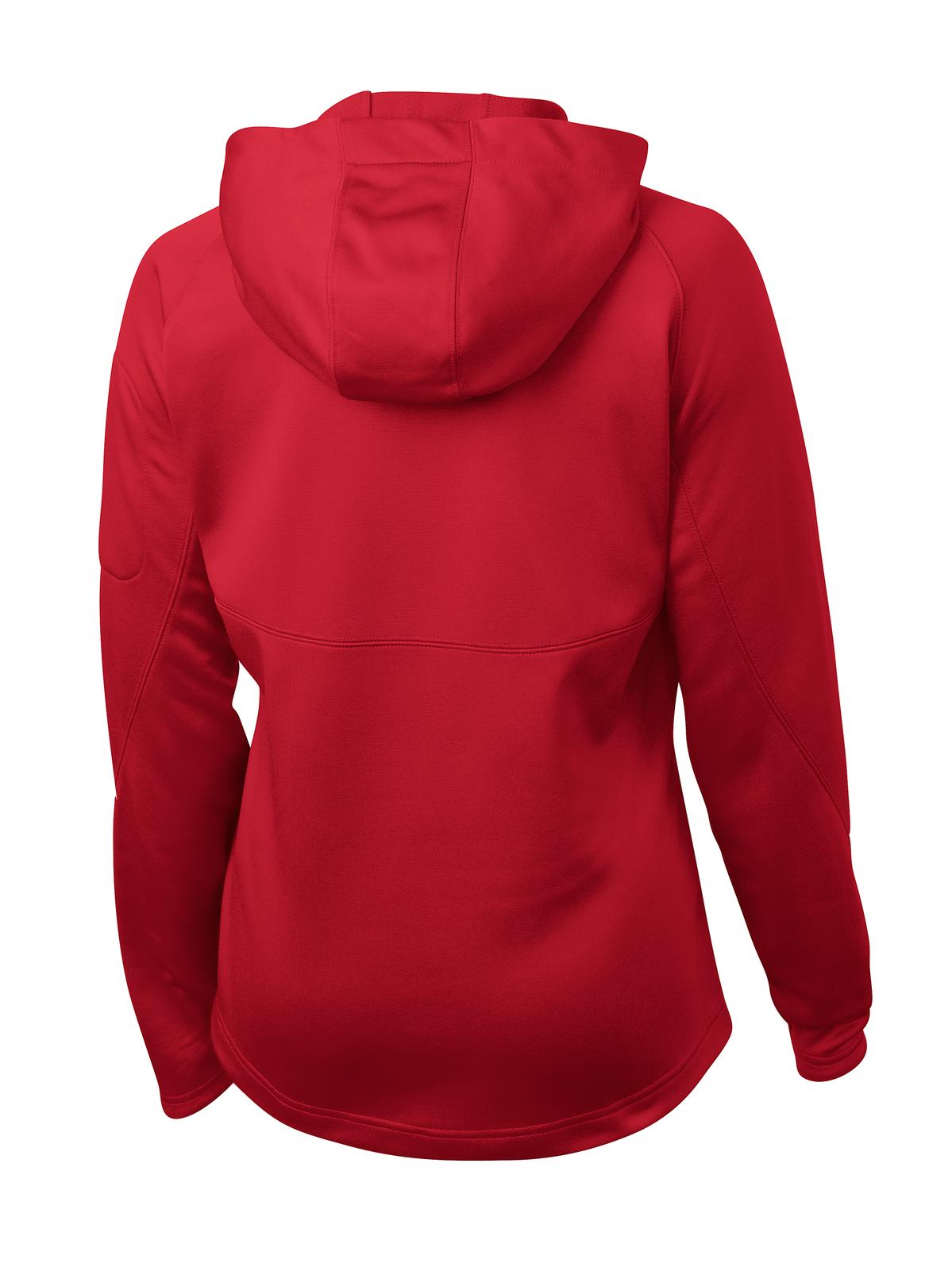 Sport-Tek Women's Tech Fleece Full-Zip Hooded Jacket. L248 Womens Apparel Jackets & Vests