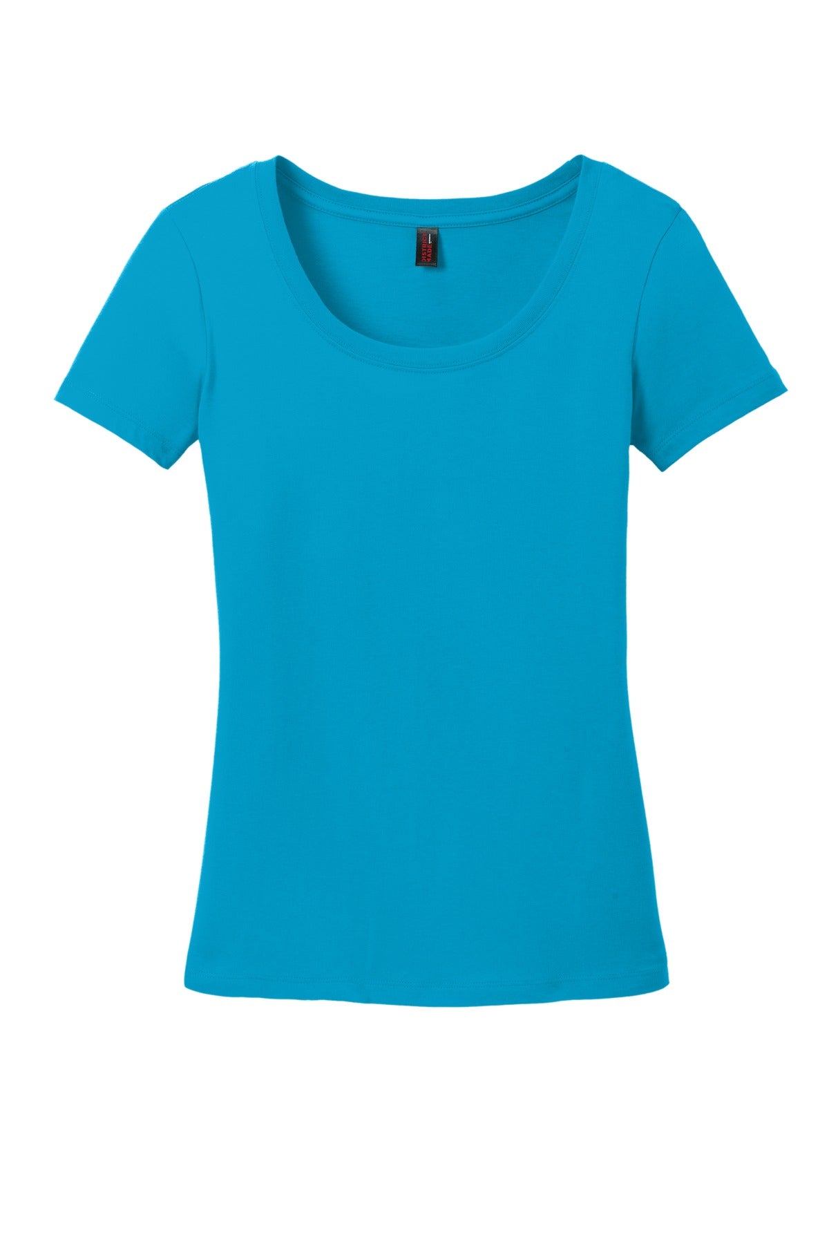 District Women's Perfect Weight Scoop Tee. DM106L Womens Apparel Shirts & Tops