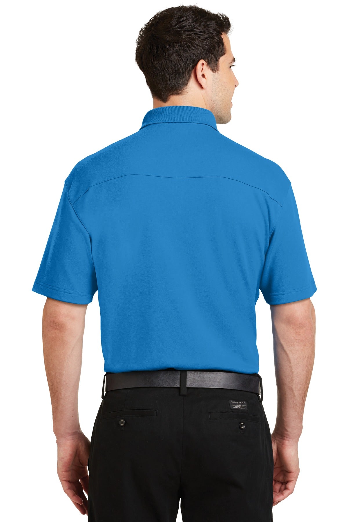 Port Authority Men's Silk Touch Interlock Performance Polo. K5200 Mens Apparel Shirts & Tops