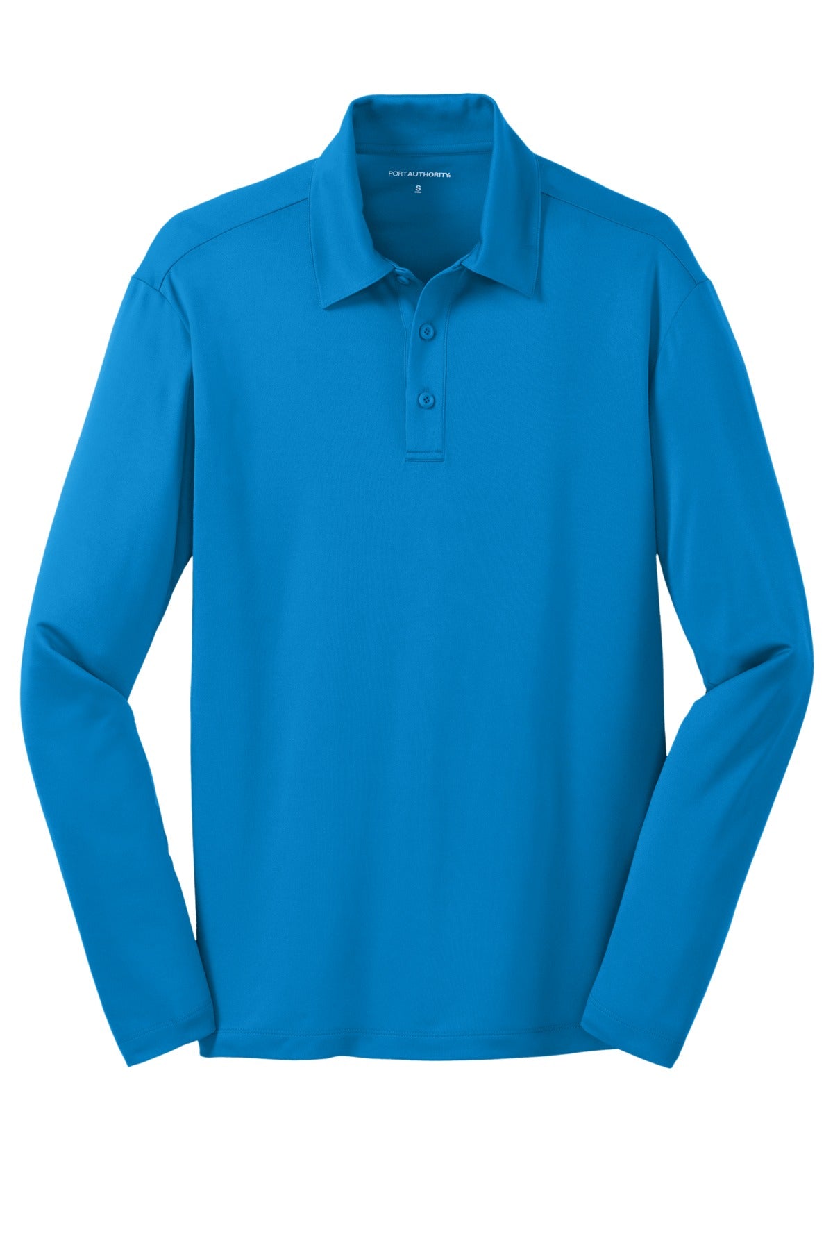 Port Authority Men's Silk Touch Performance Long Sleeve Polo. K540LS Mens Apparel Shirts & Tops