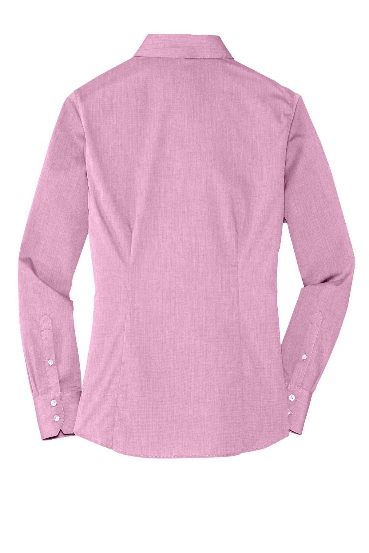 Port Authority Ladies Crosshatch Easy Care Shirt. L640 Womens Apparel Shirts & Tops