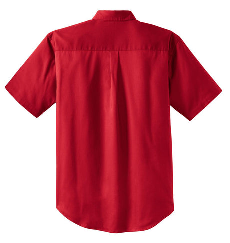 CornerStone Men's Short Sleeve SuperPro Twill Shirt. SP18 CornerStone