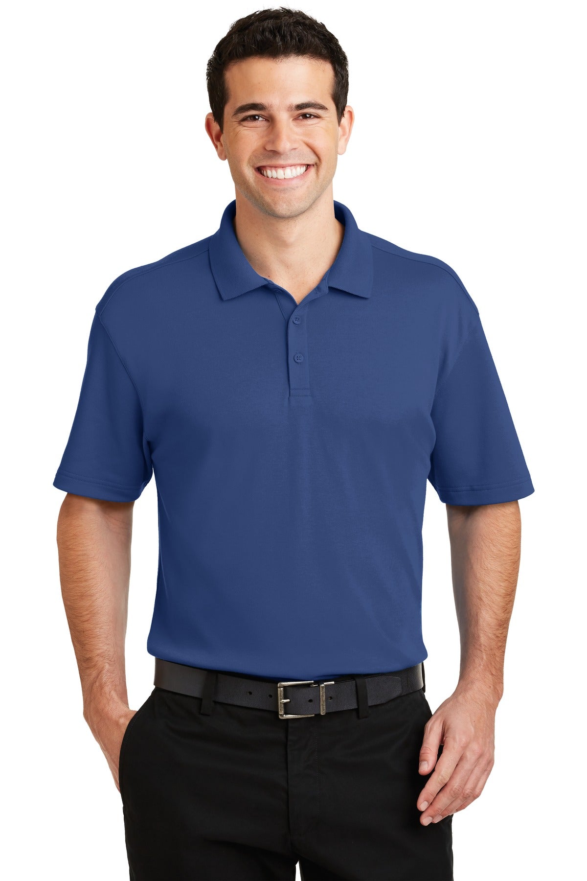 Port Authority Men's Silk Touch Interlock Performance Polo. K5200 Mens Apparel Shirts & Tops