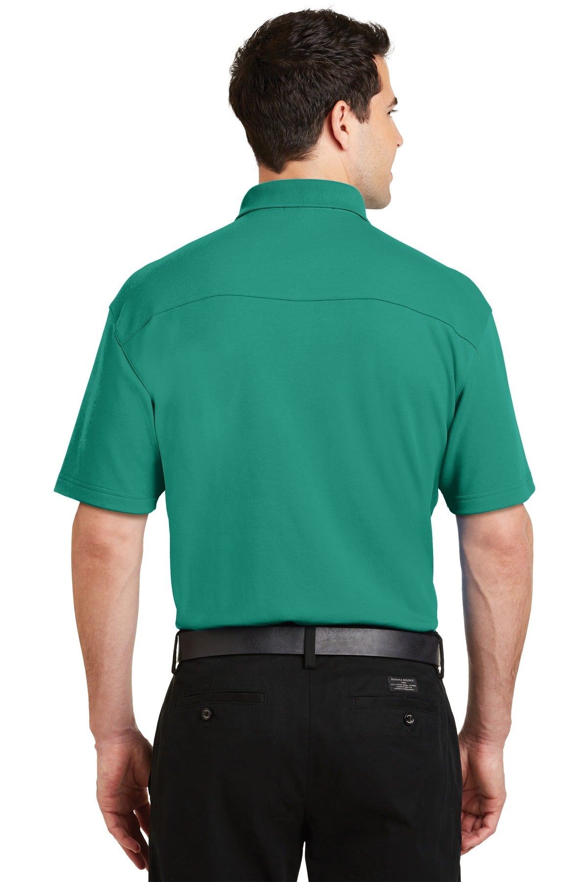 Port Authority Men's Silk Touch Interlock Performance Polo. K5200 Mens Apparel Shirts & Tops