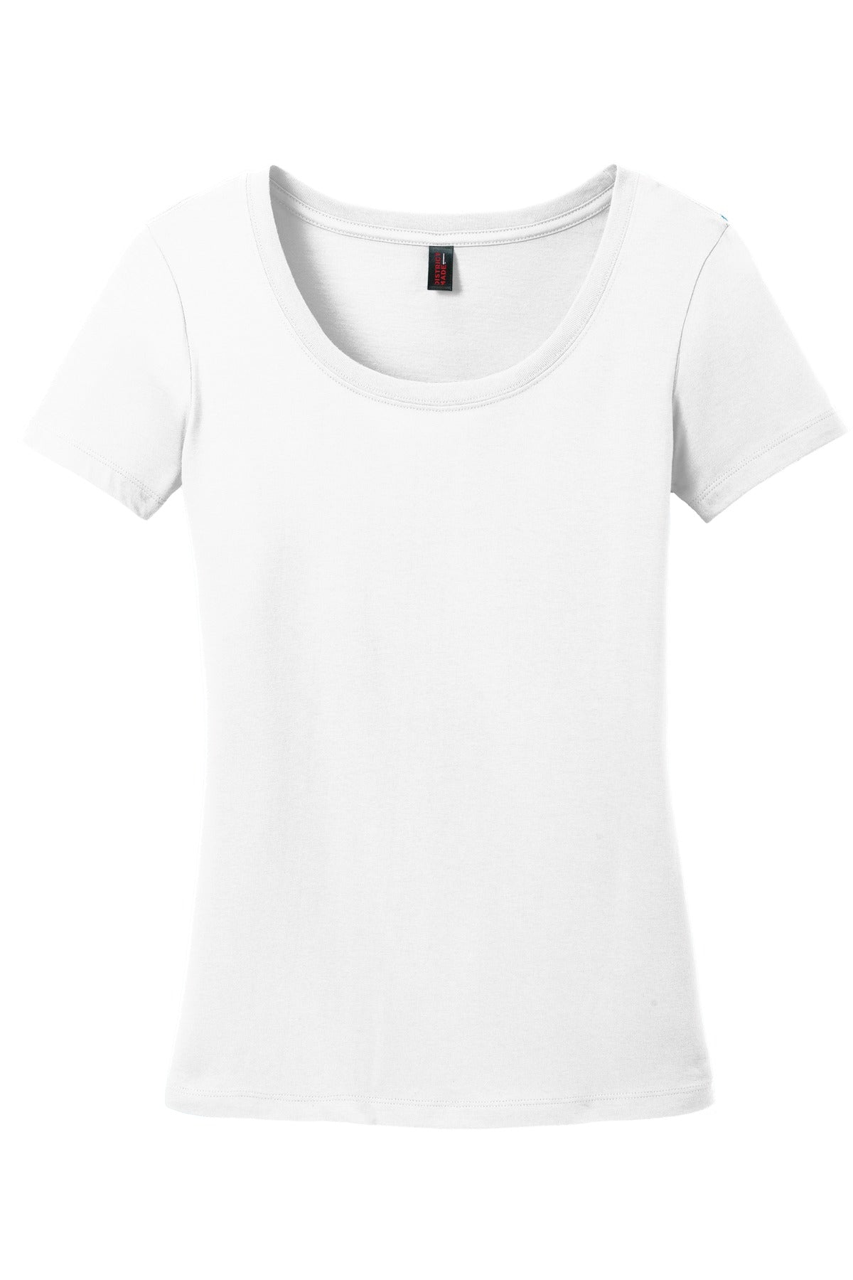District Women's Perfect Weight Scoop Tee. DM106L Womens Apparel Shirts & Tops