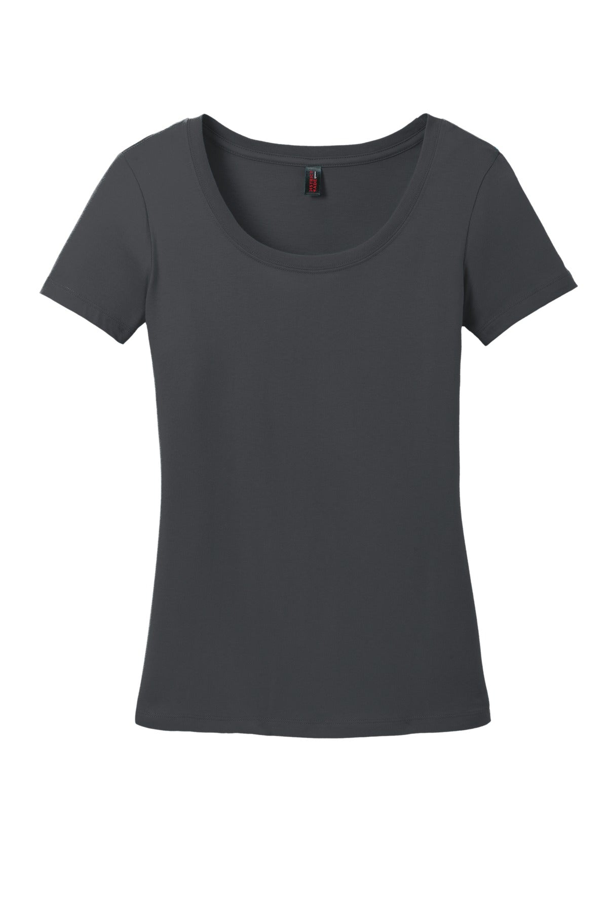 District Women's Perfect Weight Scoop Tee. DM106L Womens Apparel Shirts & Tops