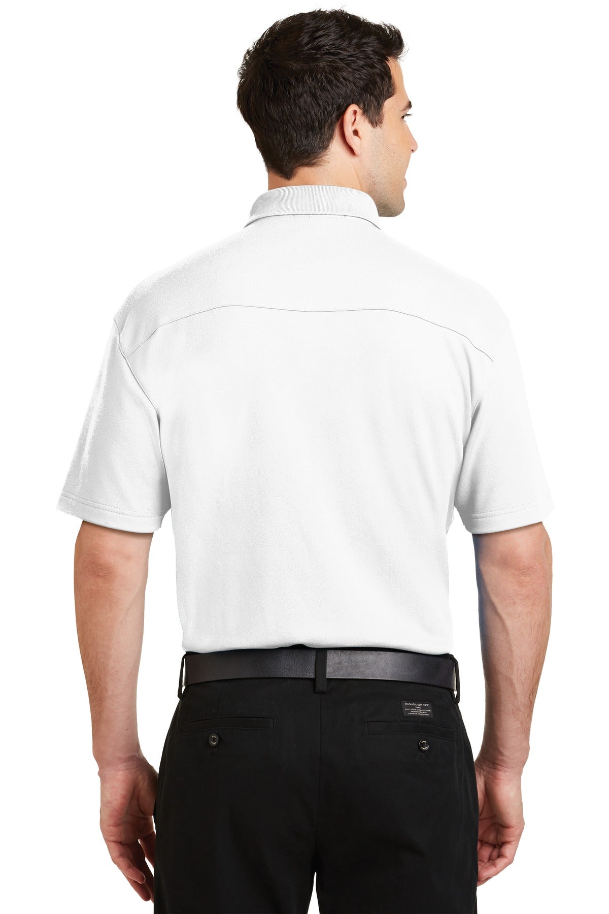 Port Authority Men's Silk Touch Interlock Performance Polo. K5200 Mens Apparel Shirts & Tops