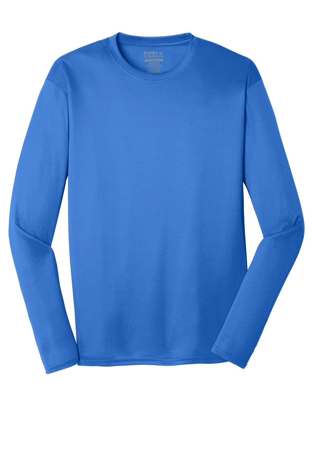 Port & Company Men's Long Sleeve Performance Tee Mens Apparel Shirts & Tops