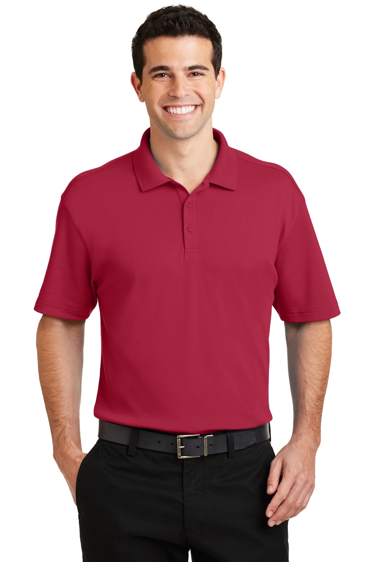 Port Authority Men's Silk Touch Interlock Performance Polo. K5200 Mens Apparel Shirts & Tops