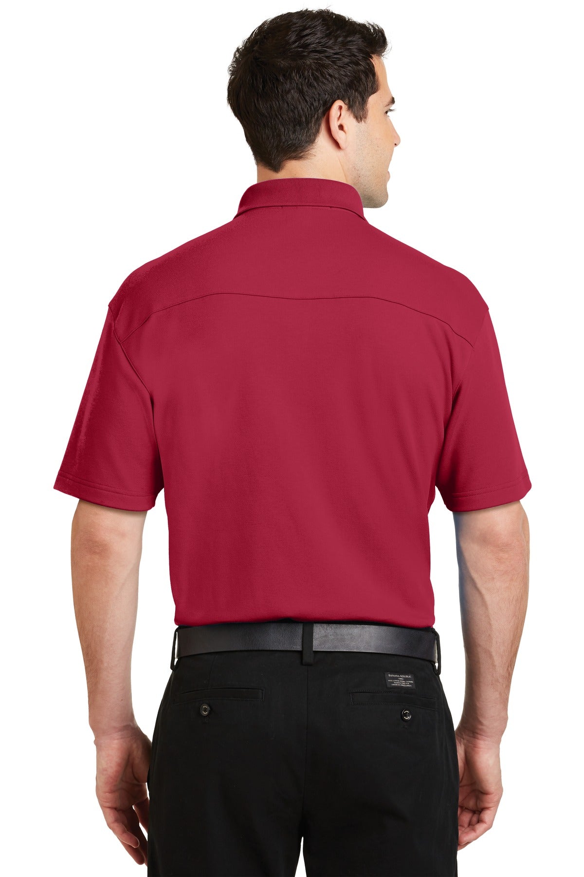 Port Authority Men's Silk Touch Interlock Performance Polo. K5200 Mens Apparel Shirts & Tops