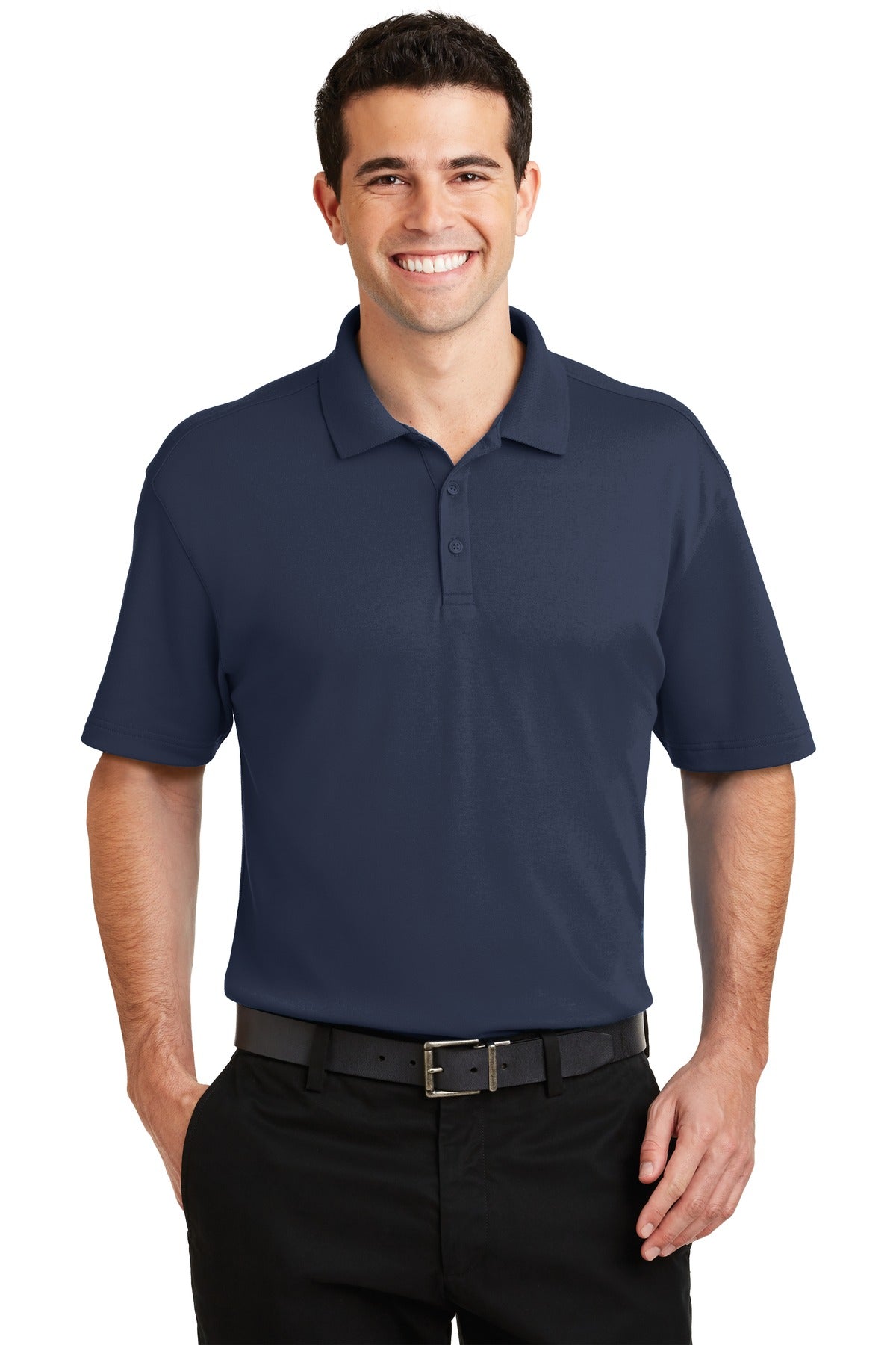 Port Authority Men's Silk Touch Interlock Performance Polo. K5200 Mens Apparel Shirts & Tops