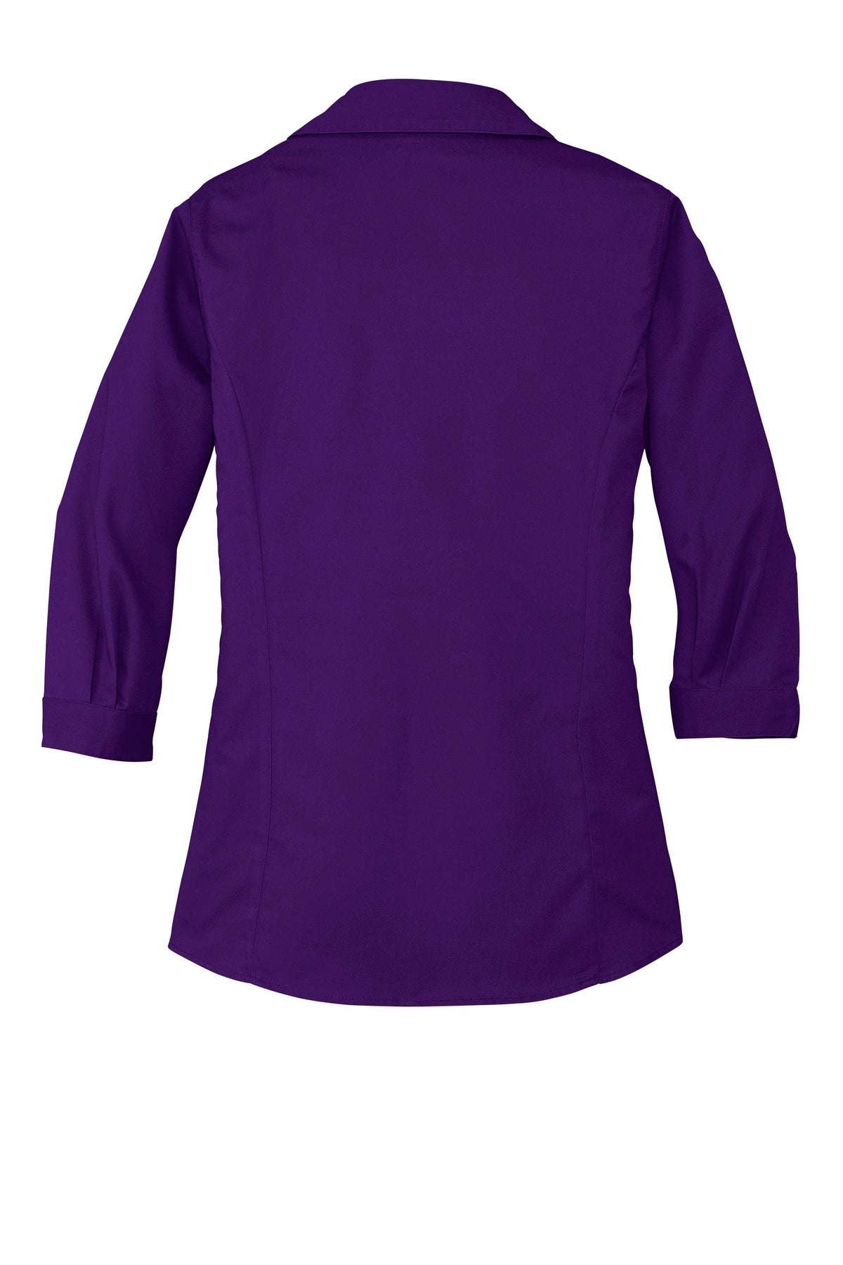 Port Authority Ladies 3/4-Sleeve Blouse. L6290 Womens Apparel Shirts & Tops