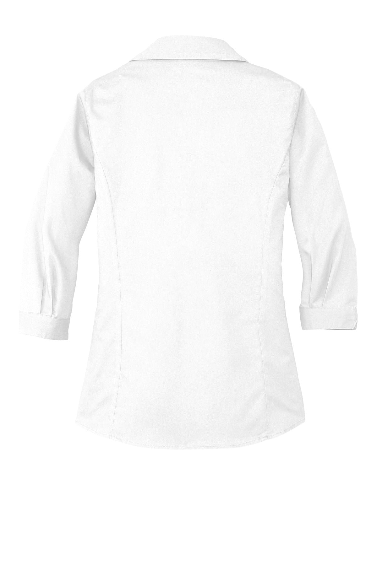 Port Authority Ladies 3/4-Sleeve Blouse. L6290 Womens Apparel Shirts & Tops