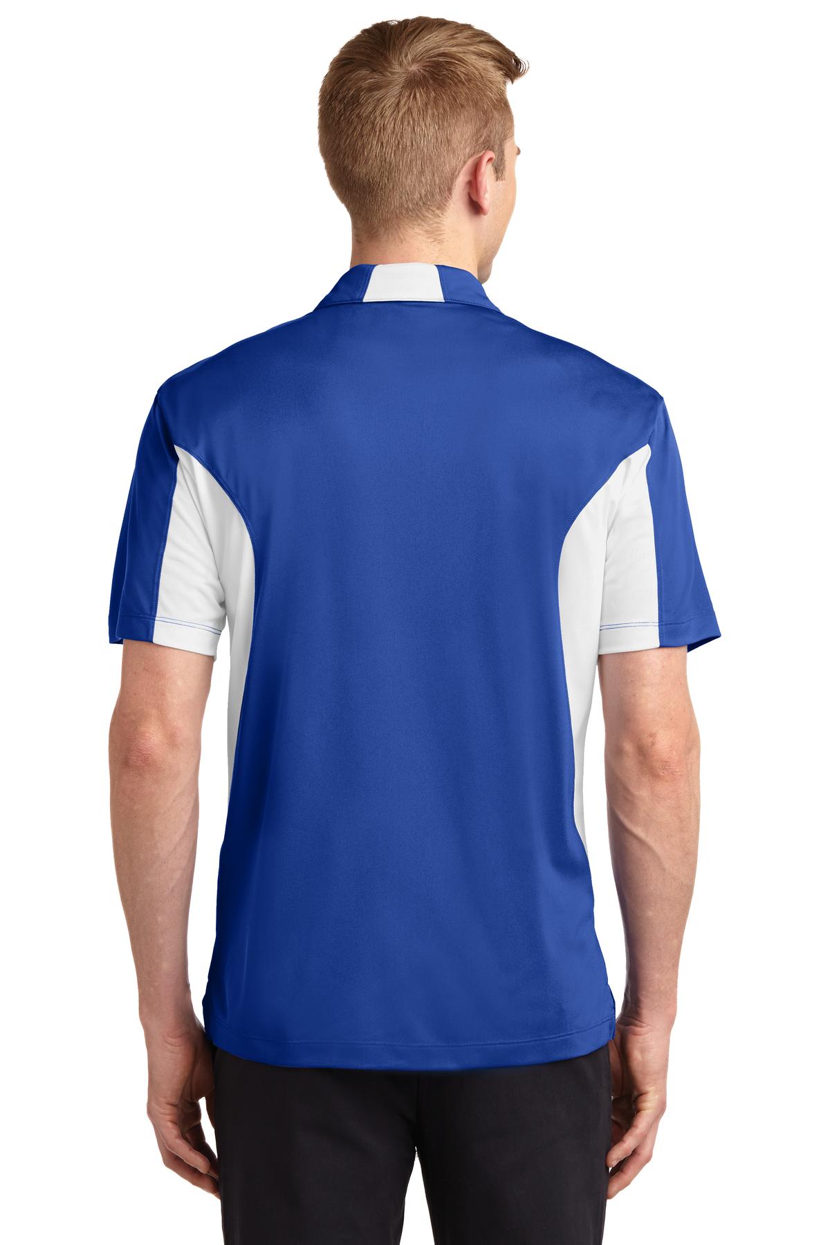 Sport-Tek Men's Tall Side Blocked Micropique Sport-Wick Polo Mens Apparel Shirts & Tops