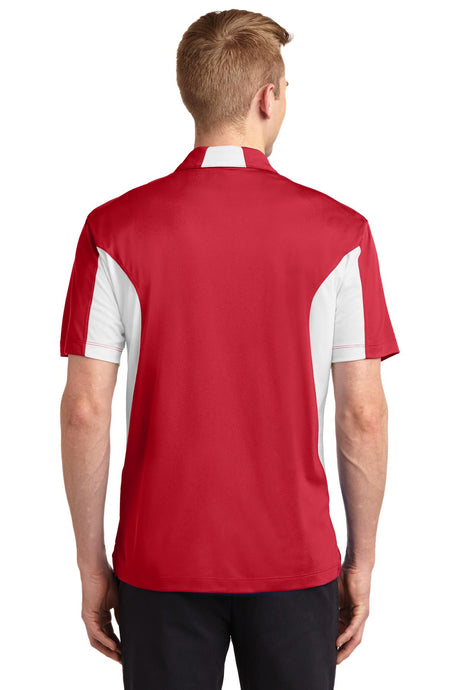 Sport-Tek Men's Tall Side Blocked Micropique Sport-Wick Polo Mens Apparel Shirts & Tops