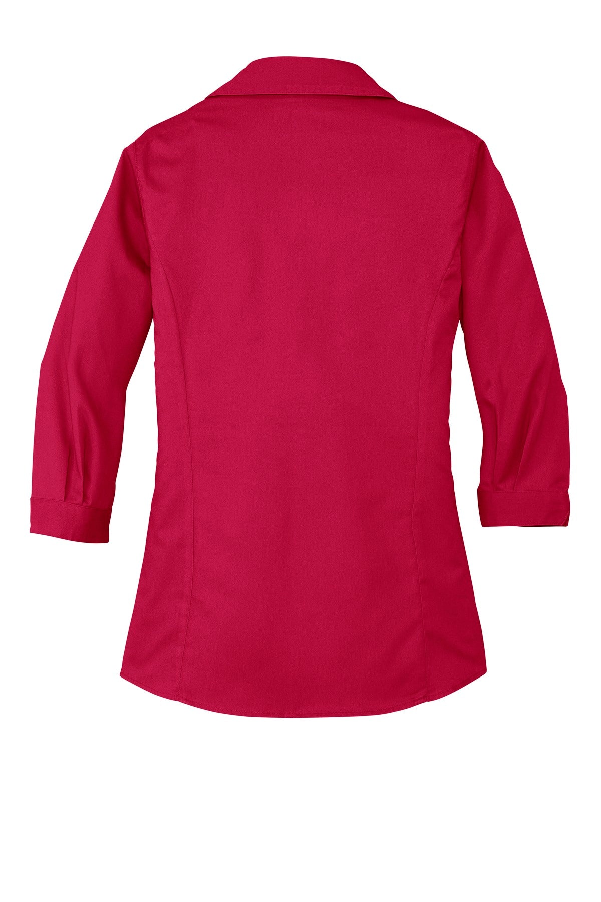 Port Authority Ladies 3/4-Sleeve Blouse. L6290 Womens Apparel Shirts & Tops