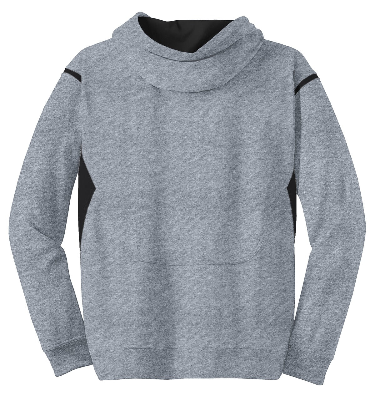 DISCONTINUED Sport-Tek Tall Tech Fleece Colorblock Hooded Sweatshirt. TST246 Mens Apparel Sweatshirts & Fleece