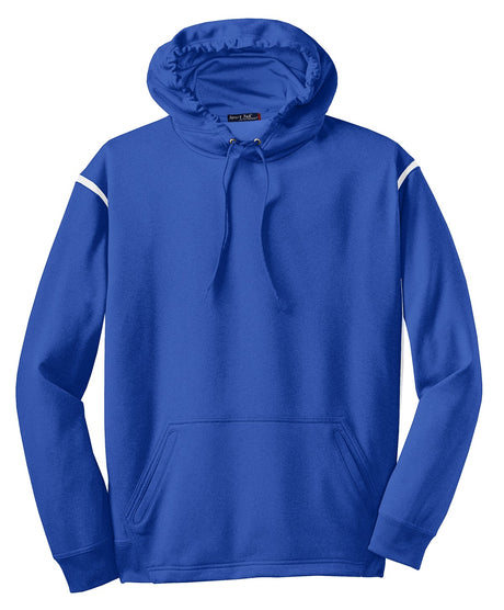 DISCONTINUED Sport-Tek Tall Tech Fleece Colorblock Hooded Sweatshirt. TST246 Mens Apparel Sweatshirts & Fleece