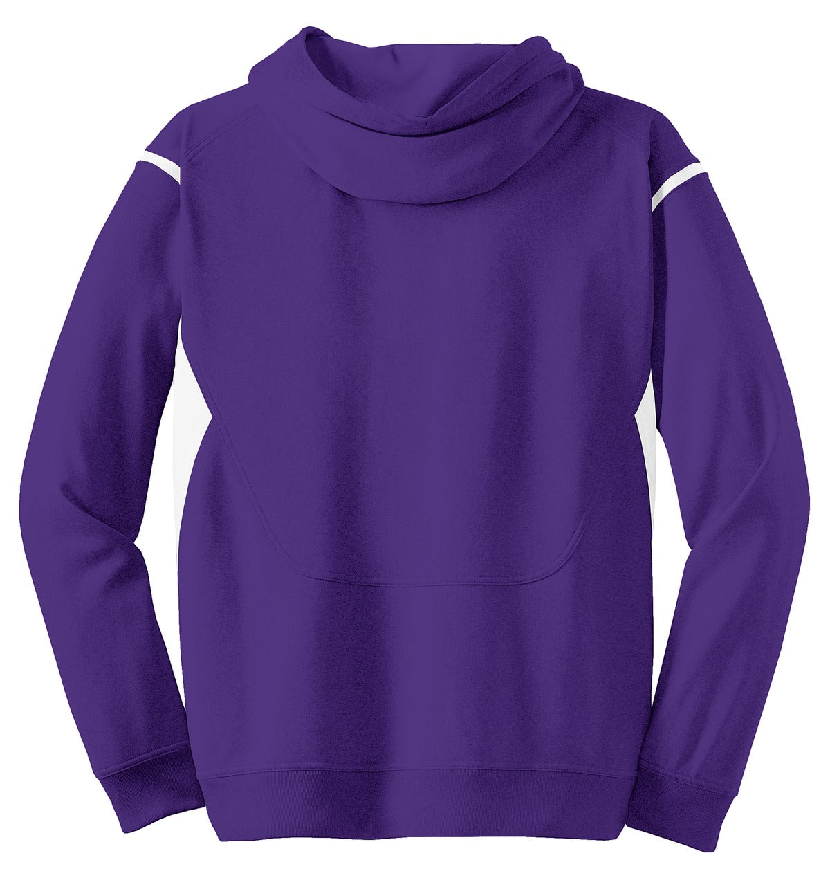 DISCONTINUED Sport-Tek Tall Tech Fleece Colorblock Hooded Sweatshirt. TST246 Mens Apparel Sweatshirts & Fleece