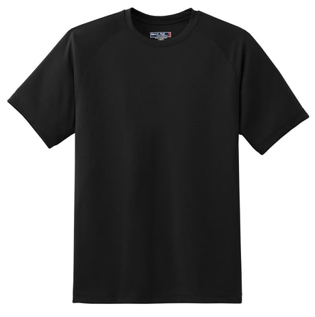 Sport-Tek Men's Dry Zone Short Sleeve Raglan T-Shirt Mens Apparel Shirts & Tops