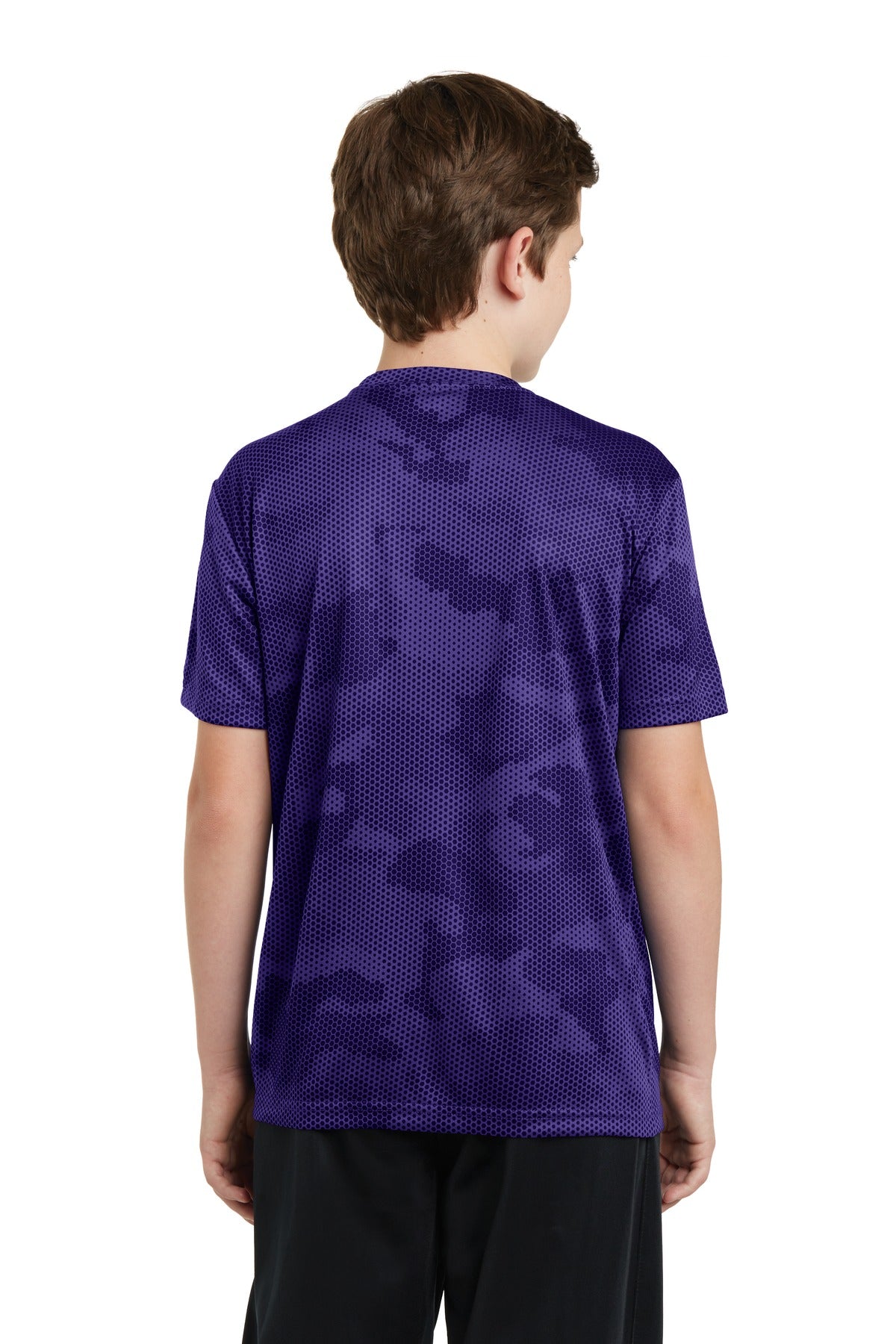 Sport-Tek Youth CamoHex Tee YST370