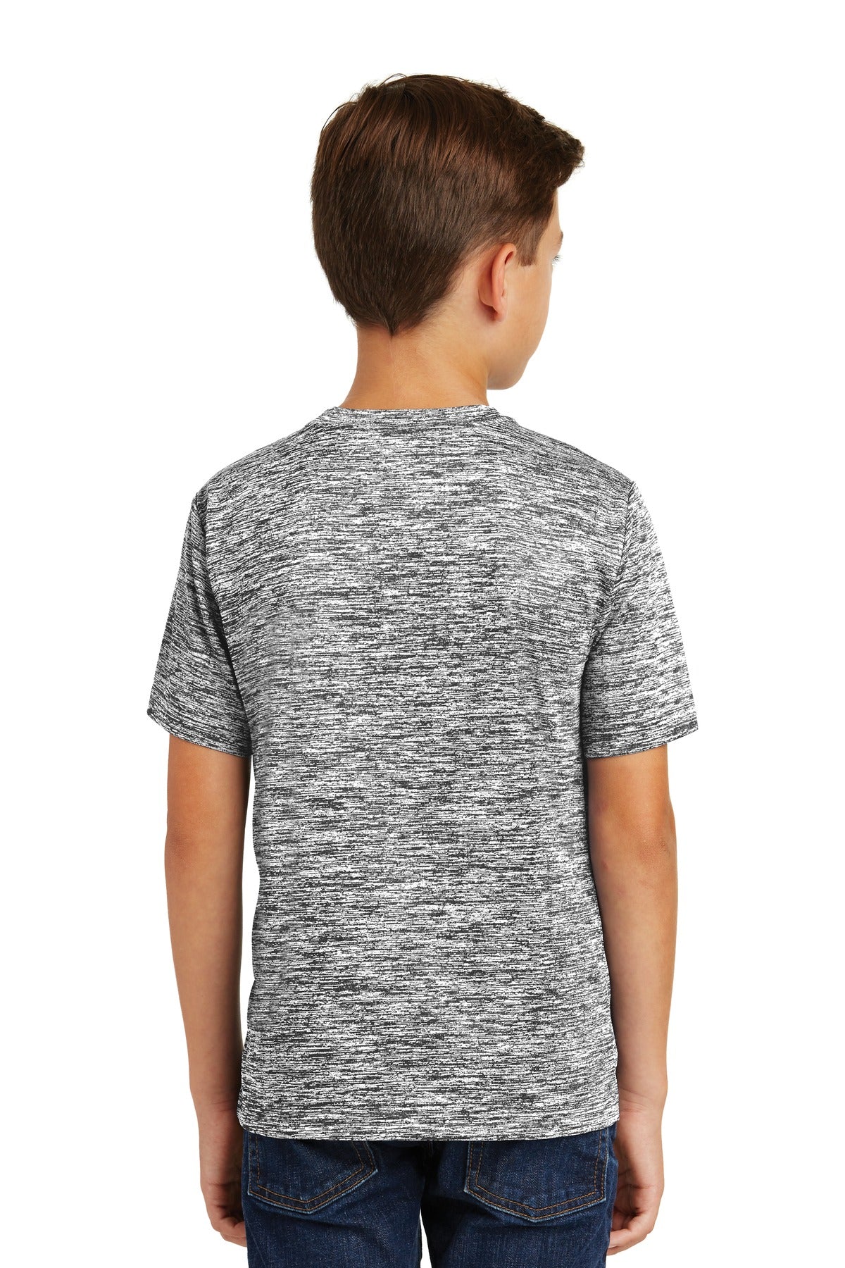 Sport-Tek Youth PosiCharge Electric Heather Tee YST390 Youth Apparel Shirts & Tops