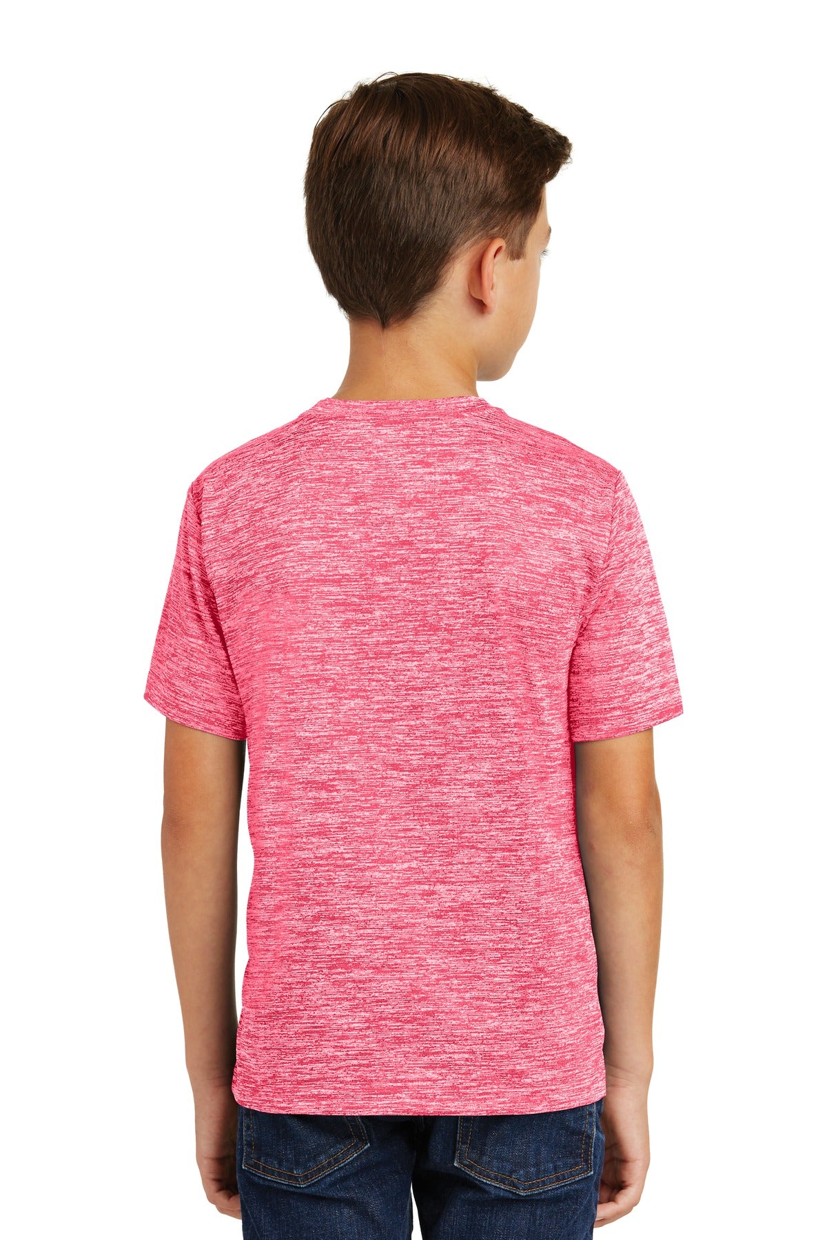 Sport-Tek Youth PosiCharge Electric Heather Tee YST390 Youth Apparel Shirts & Tops