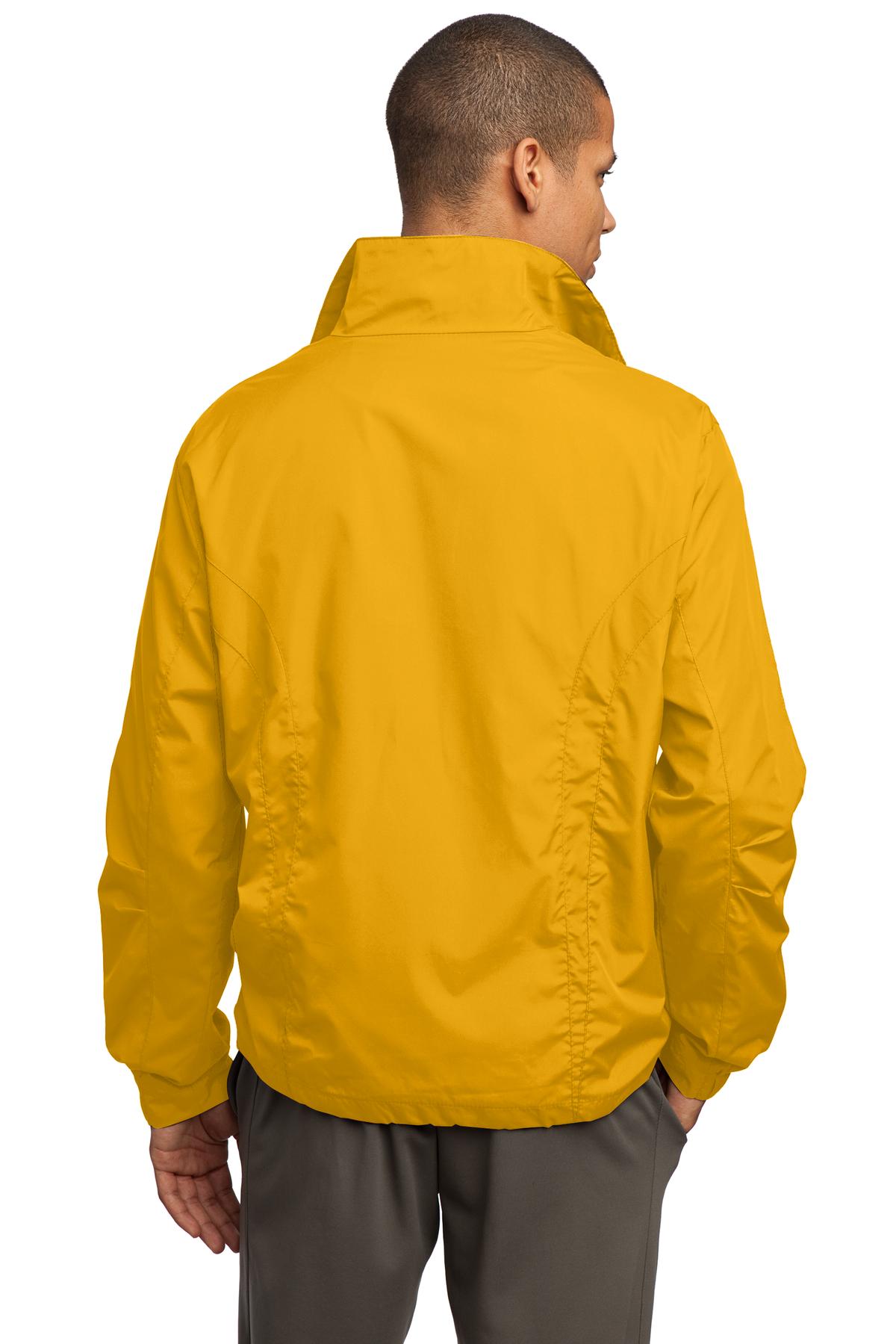 Sport-Tek Men's Full-Zip Wind Jacket Mens Apparel Jackets & Vests