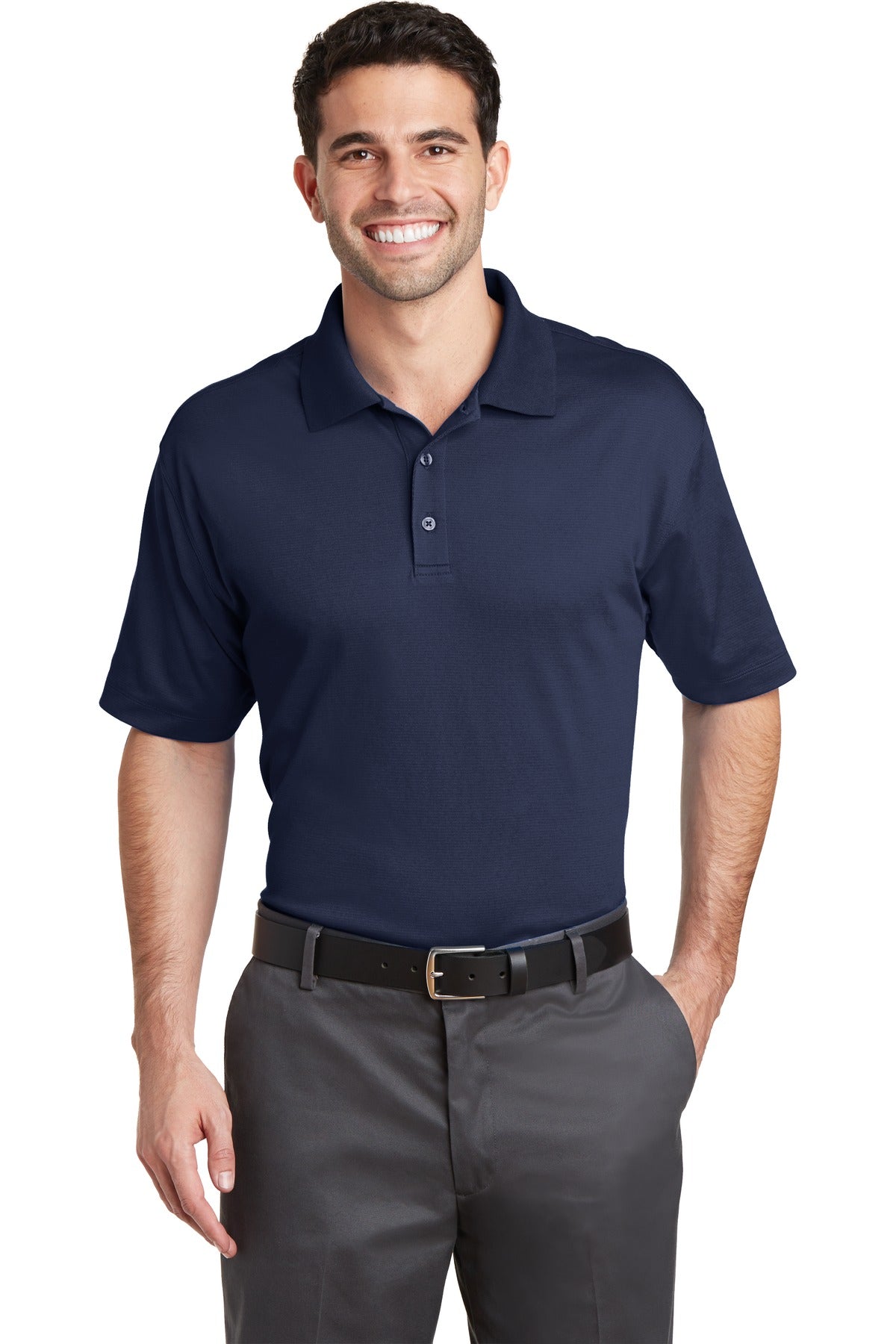 Port Authority Men's Rapid Dry Mesh Polo. K573 Mens Apparel Shirts & Tops