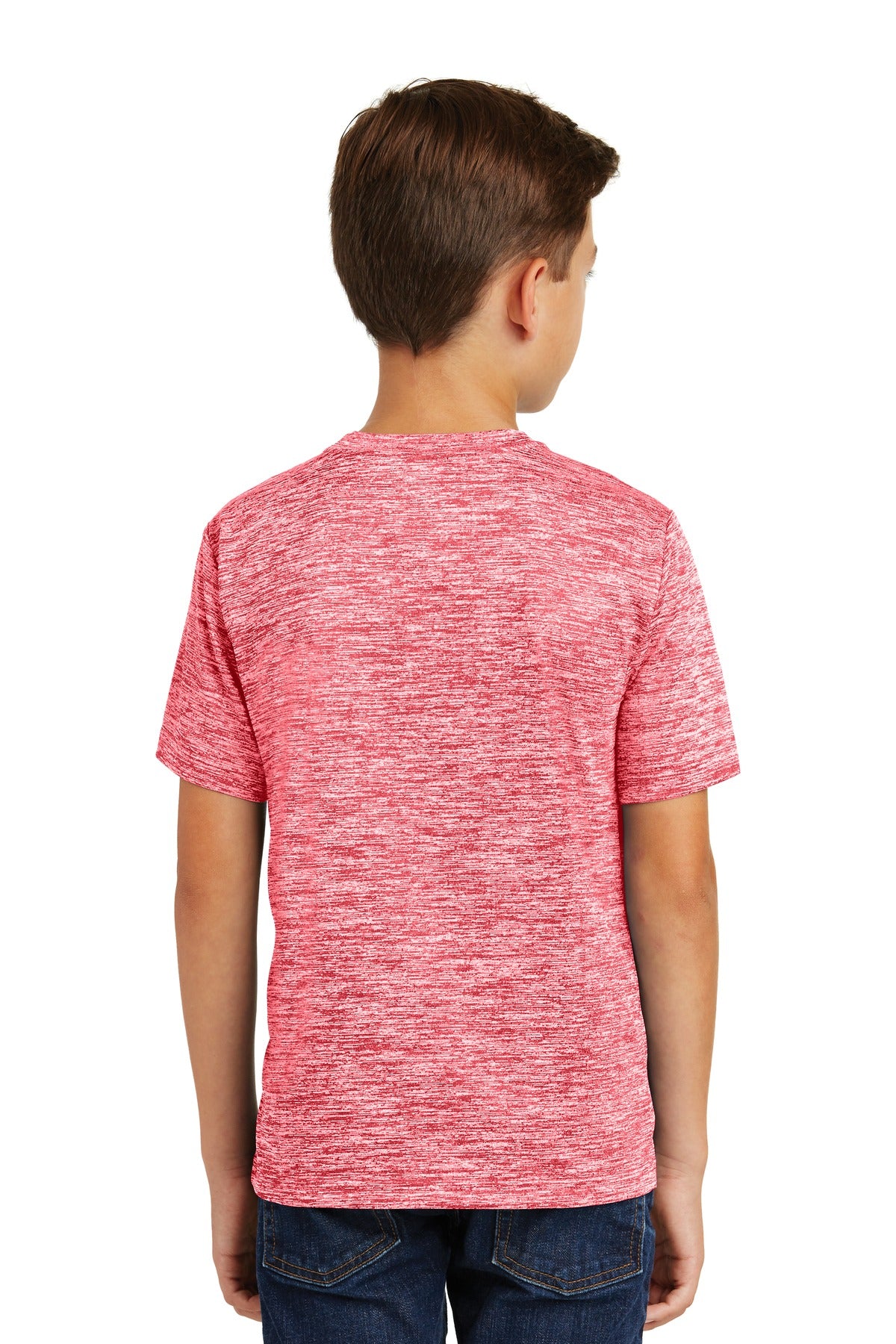 Sport-Tek Youth PosiCharge Electric Heather Tee YST390 Youth Apparel Shirts & Tops