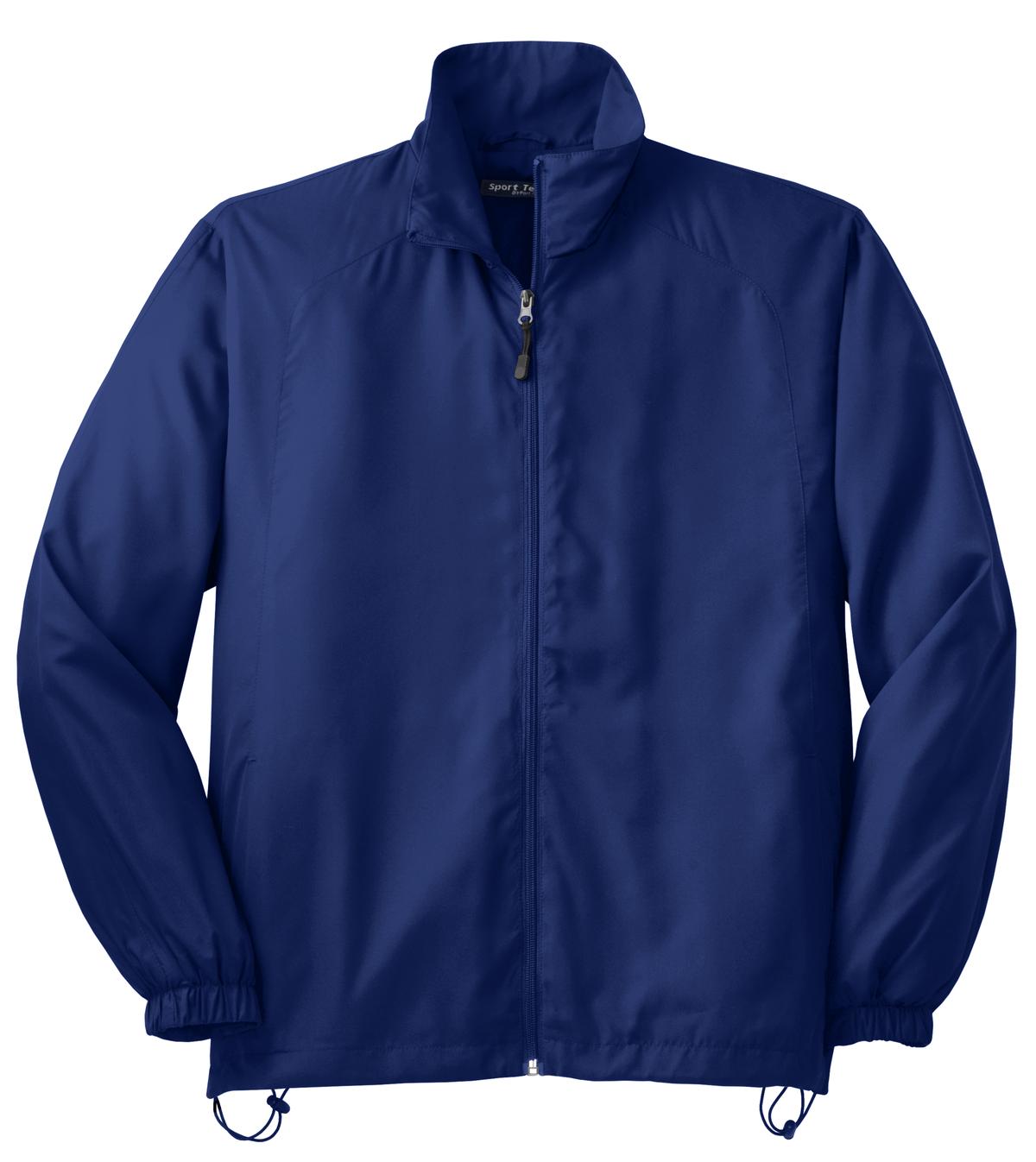 Sport-Tek Men's Full-Zip Wind Jacket Mens Apparel Jackets & Vests