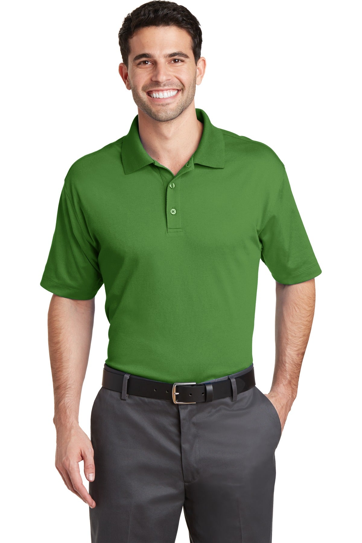 Port Authority Men's Rapid Dry Mesh Polo. K573 Mens Apparel Shirts & Tops