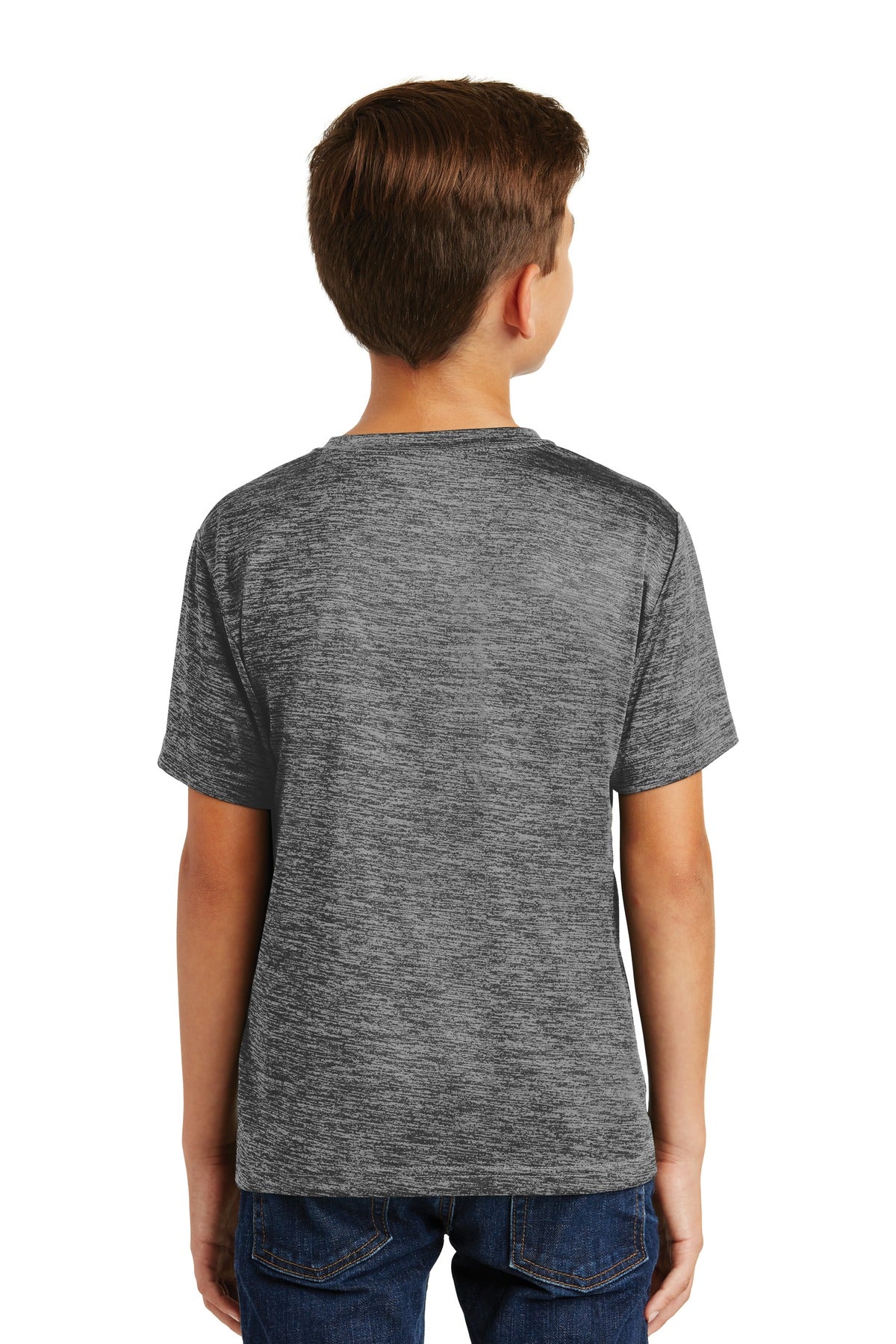 Sport-Tek Youth PosiCharge Electric Heather Tee YST390 Youth Apparel Shirts & Tops