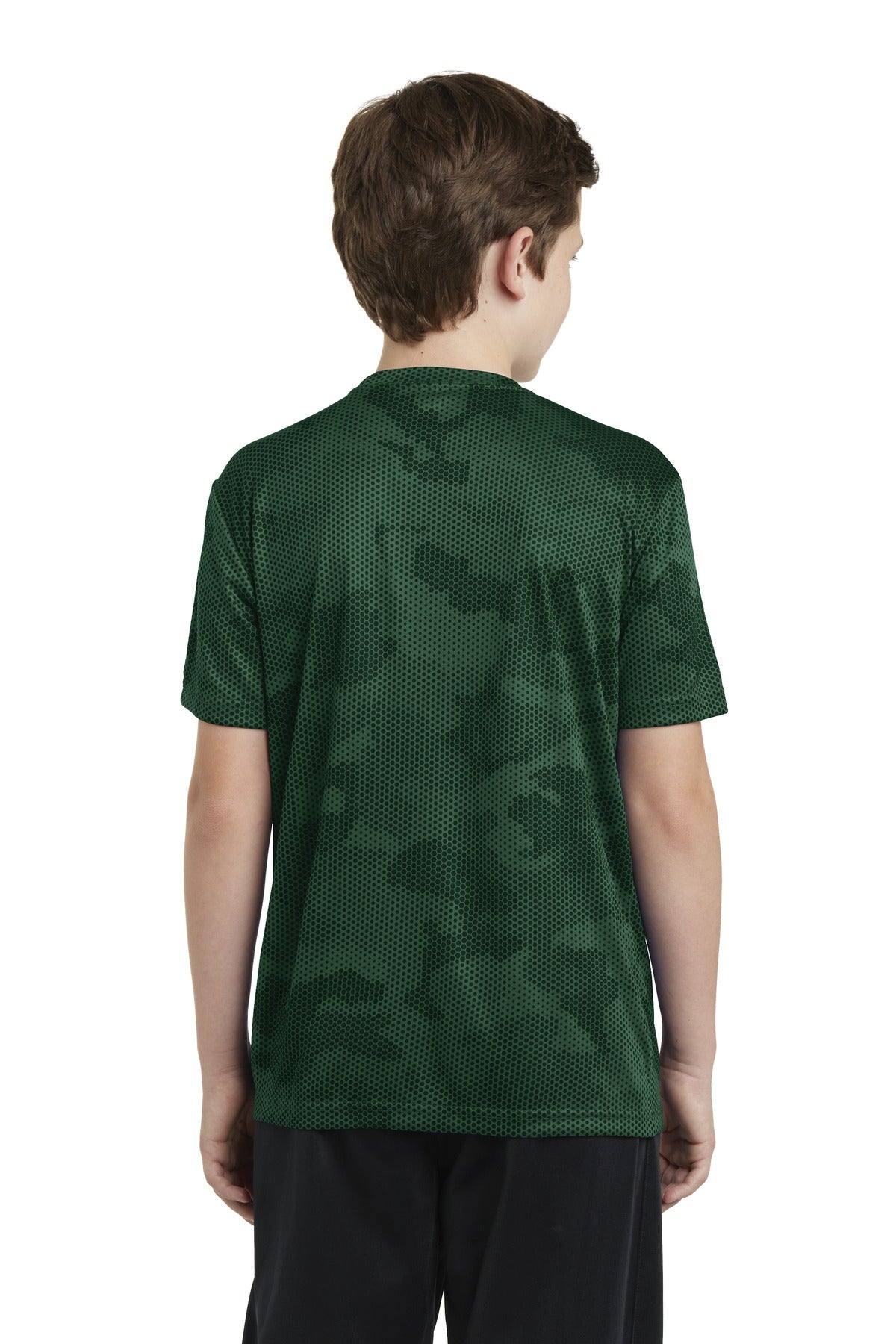 Sport-Tek Youth CamoHex Tee YST370