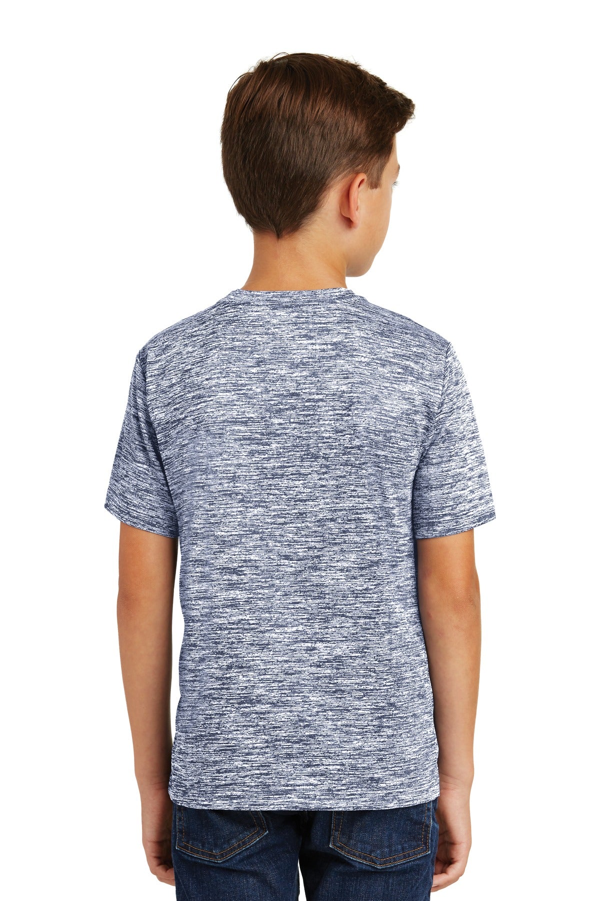 Sport-Tek Youth PosiCharge Electric Heather Tee YST390 Youth Apparel Shirts & Tops