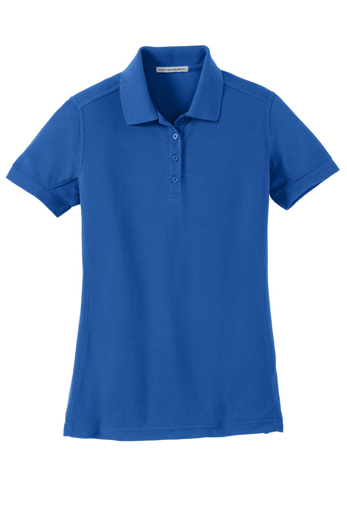 Port Authority Ladies 5-in-1 Performance Pique Polo. L567 Womens Apparel Shirts & Tops